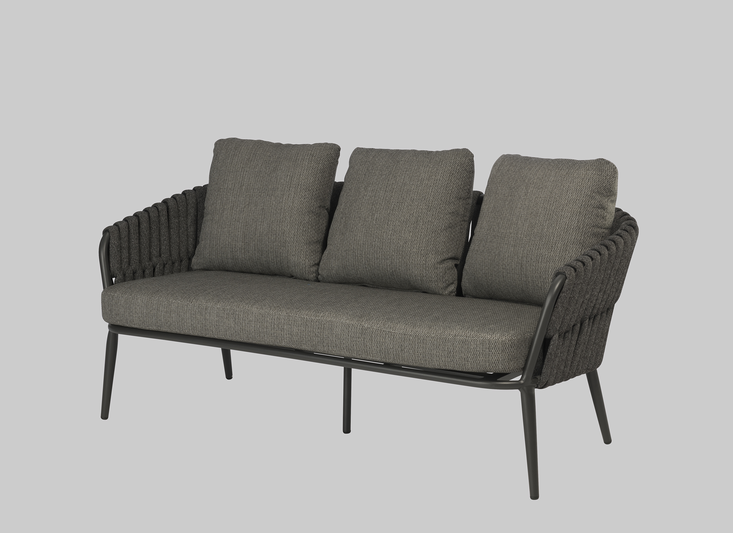 Sofa TORINO Anthrazit / Anthrazit mieten bei ADEXPO