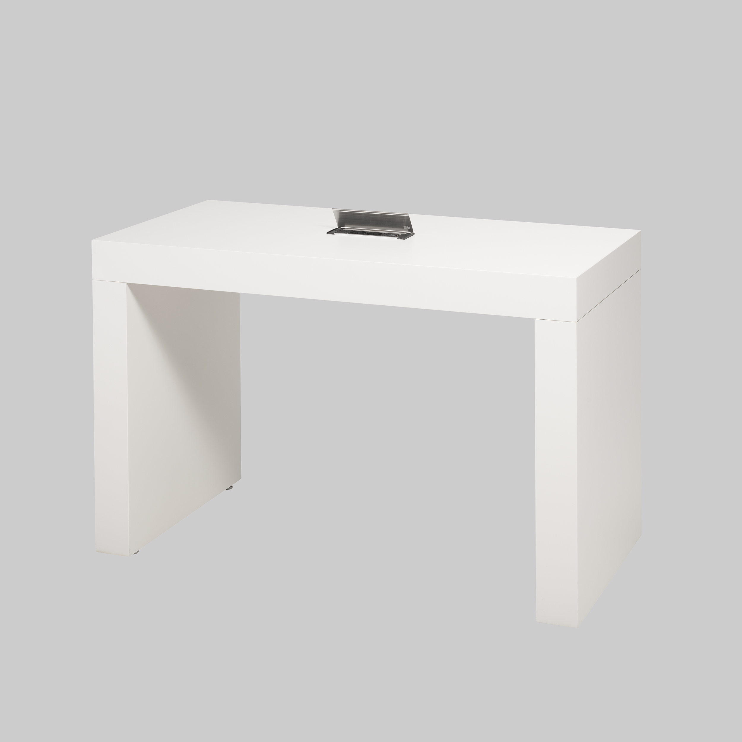 Sitztisch PONTA 120×60 PWR Weiss / Weiss mieten bei ADEXPO