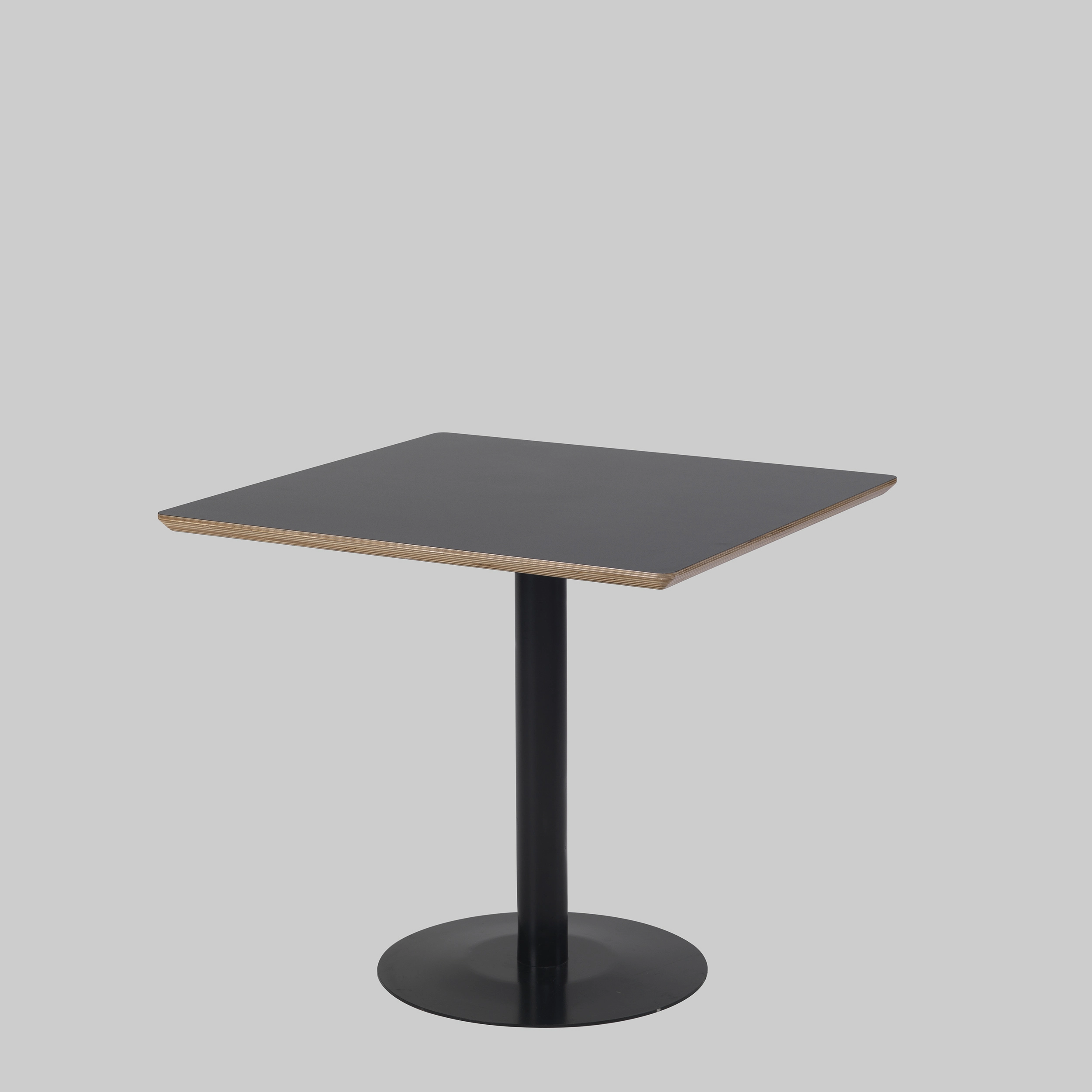 Sitztisch PUB 80×80 / T5524 Schwarz / Schwarz mieten bei ADEXPO