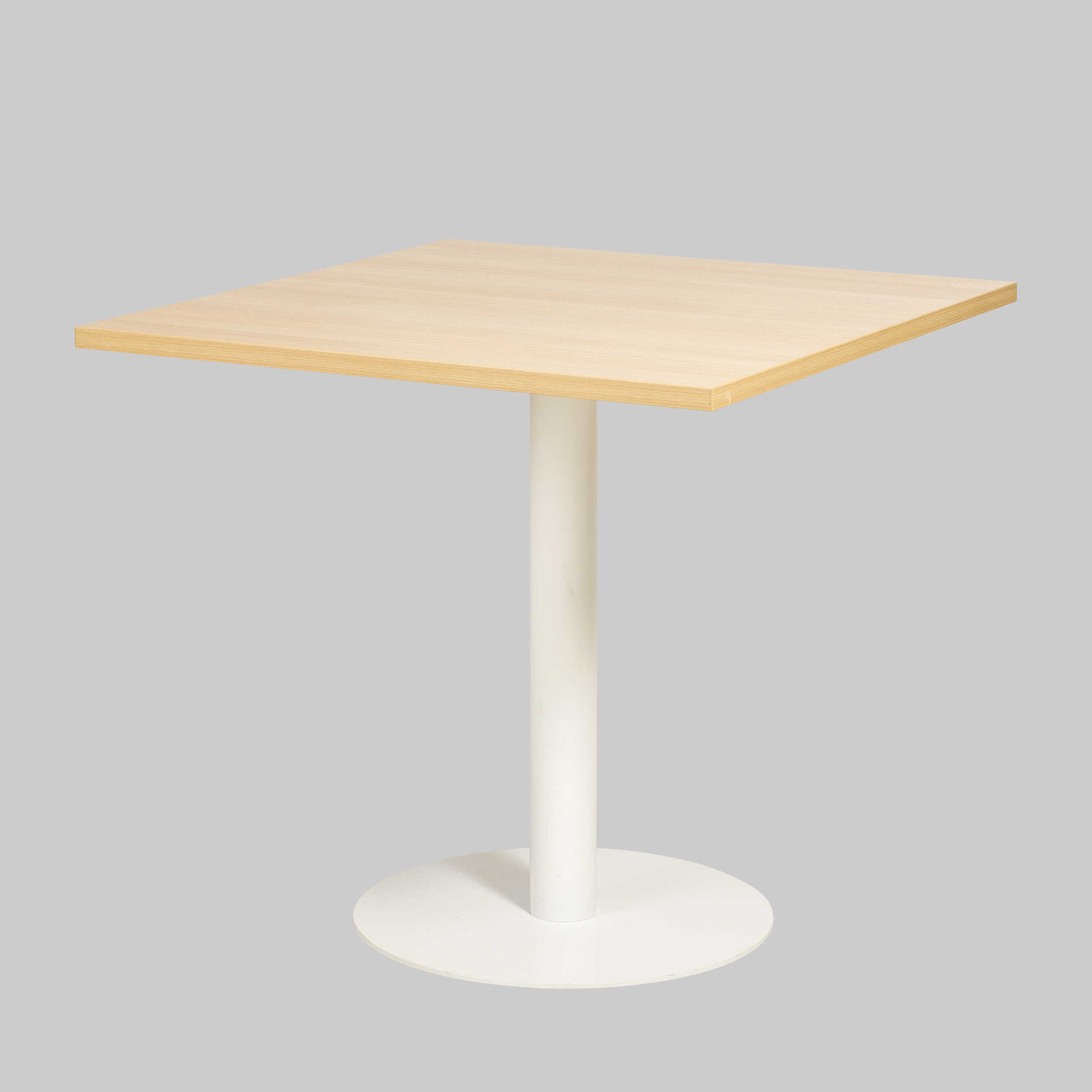 Sitztisch PUB 80×80 Eiche / Weiss mieten bei ADEXPO