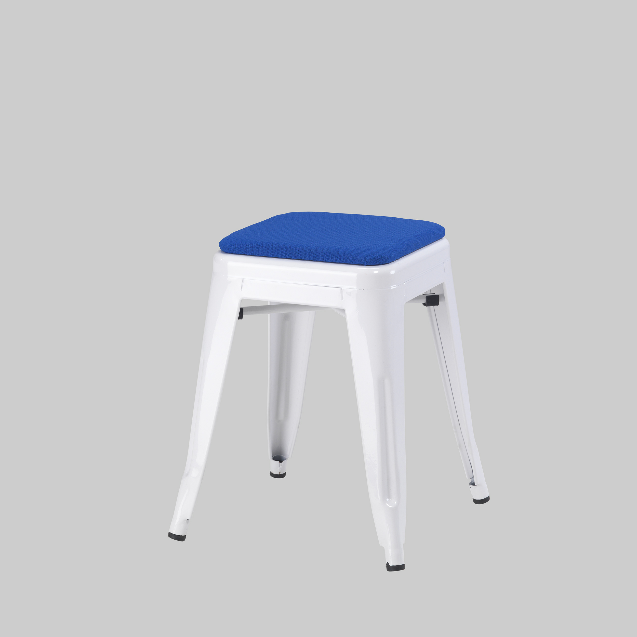 Hocker FRAGA Blau / Weiss mieten bei ADEXPO