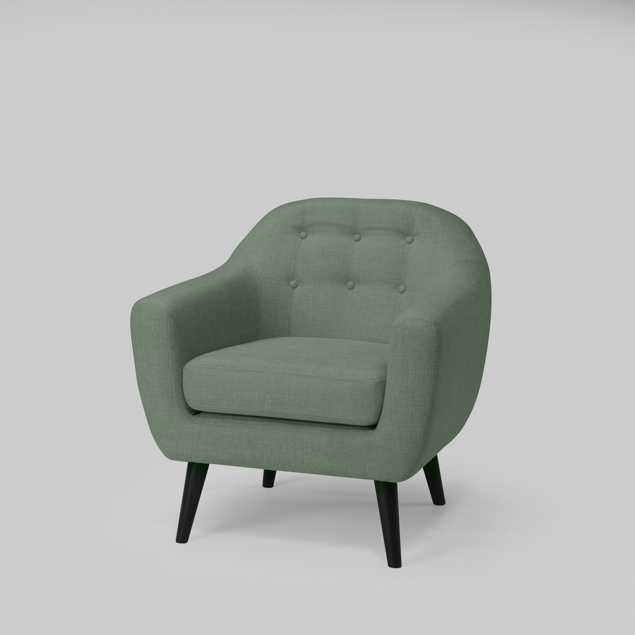 Sessel SIT DOWN Grün / Schwarz mieten bei ADEXPO