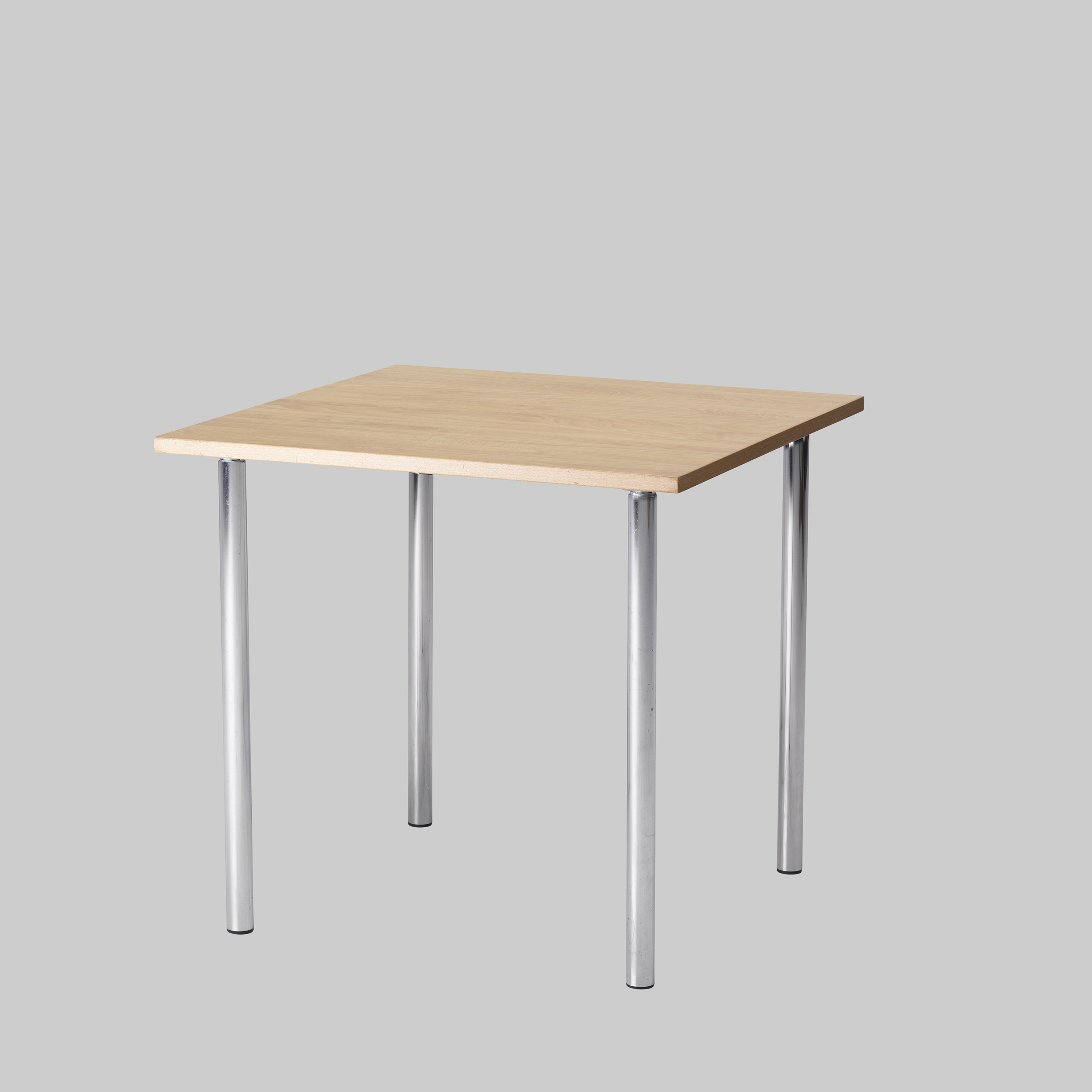 Sitztisch TWISTER 80×80 Buche / Chrom mieten bei ADEXPO
