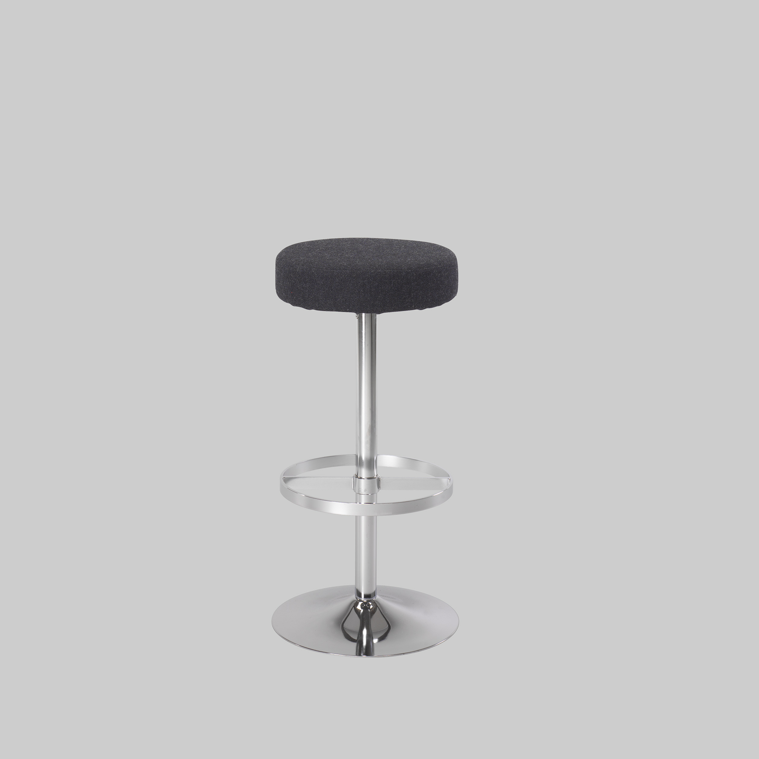 Barhocker DISCO Anthrazit / Chrom mieten bei ADEXPO