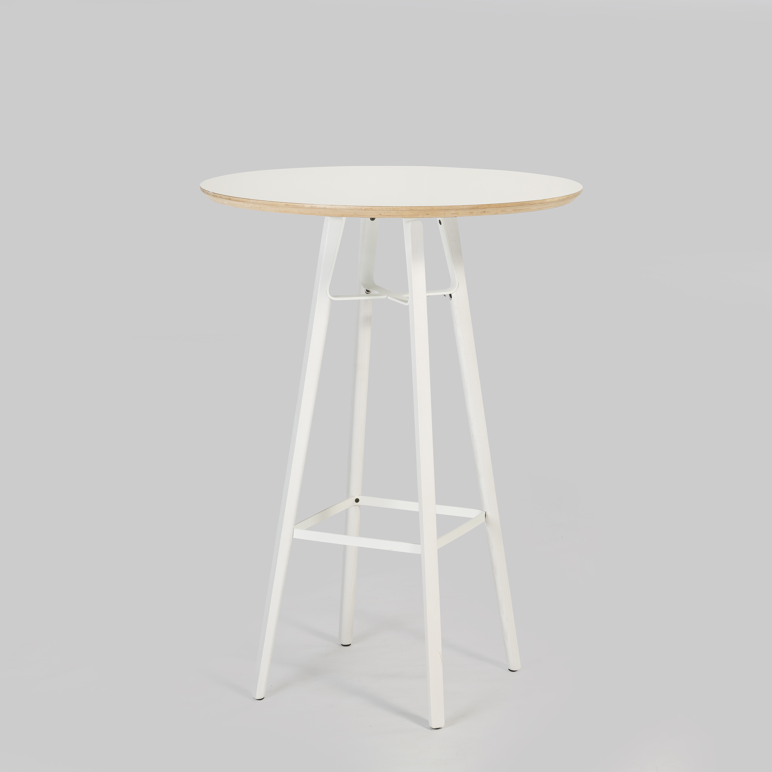Stehtisch LIU / T7603 Ø80 Weiss / Weiss mieten bei ADEXPO