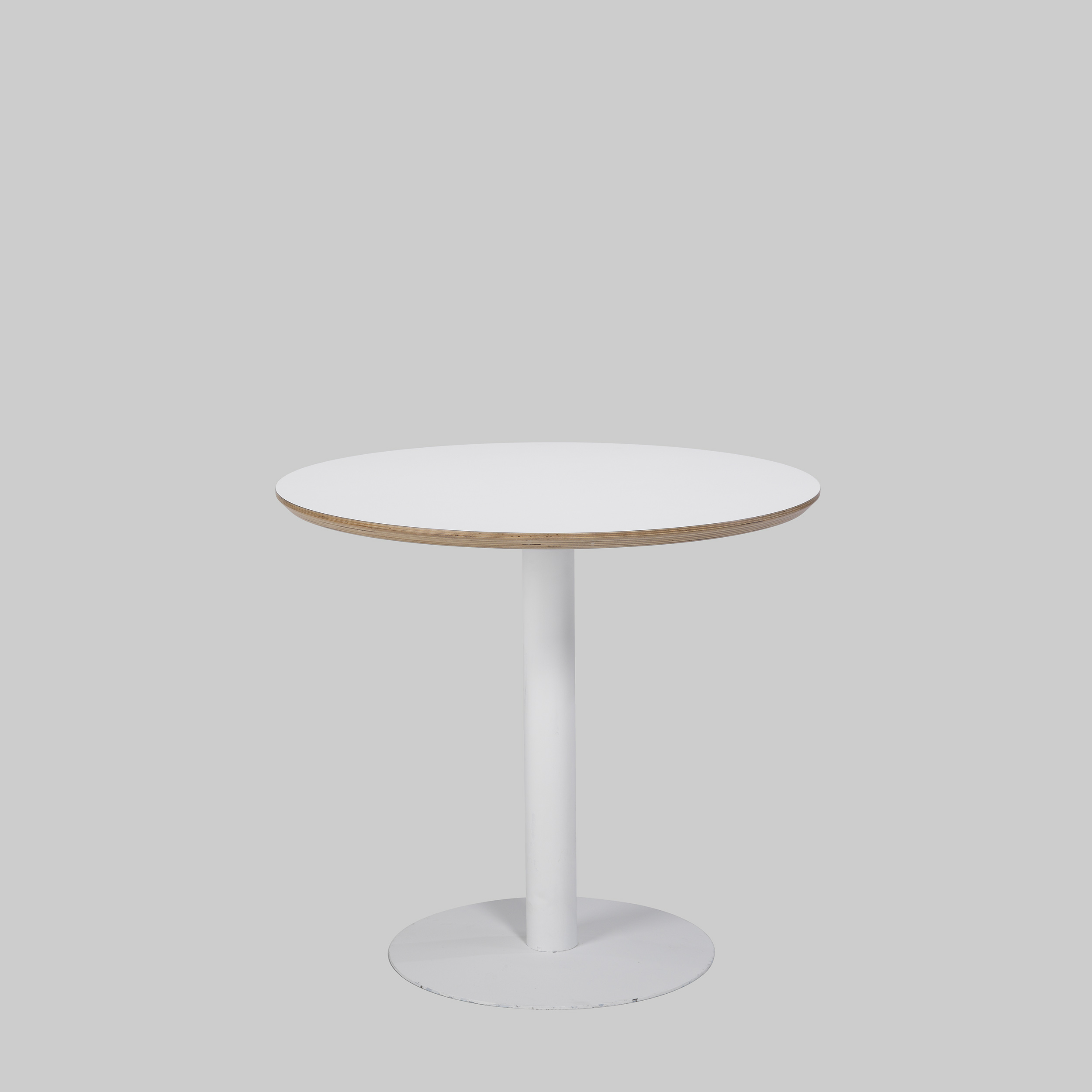 Sitztisch PUB Ø80 / T5510 Weiss / Weiss mieten bei ADEXPO
