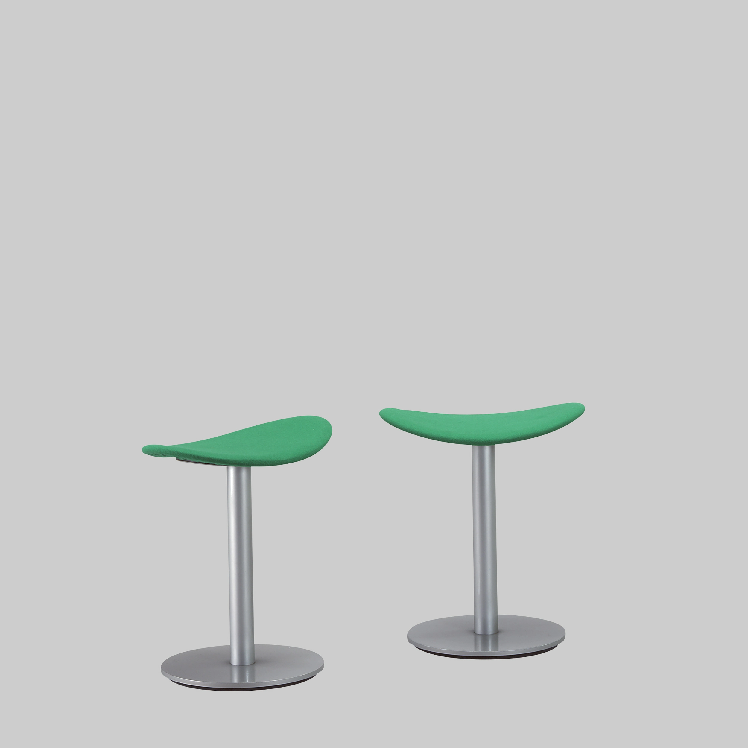 Hocker COMA Grün / Aluminium mieten bei ADEXPO