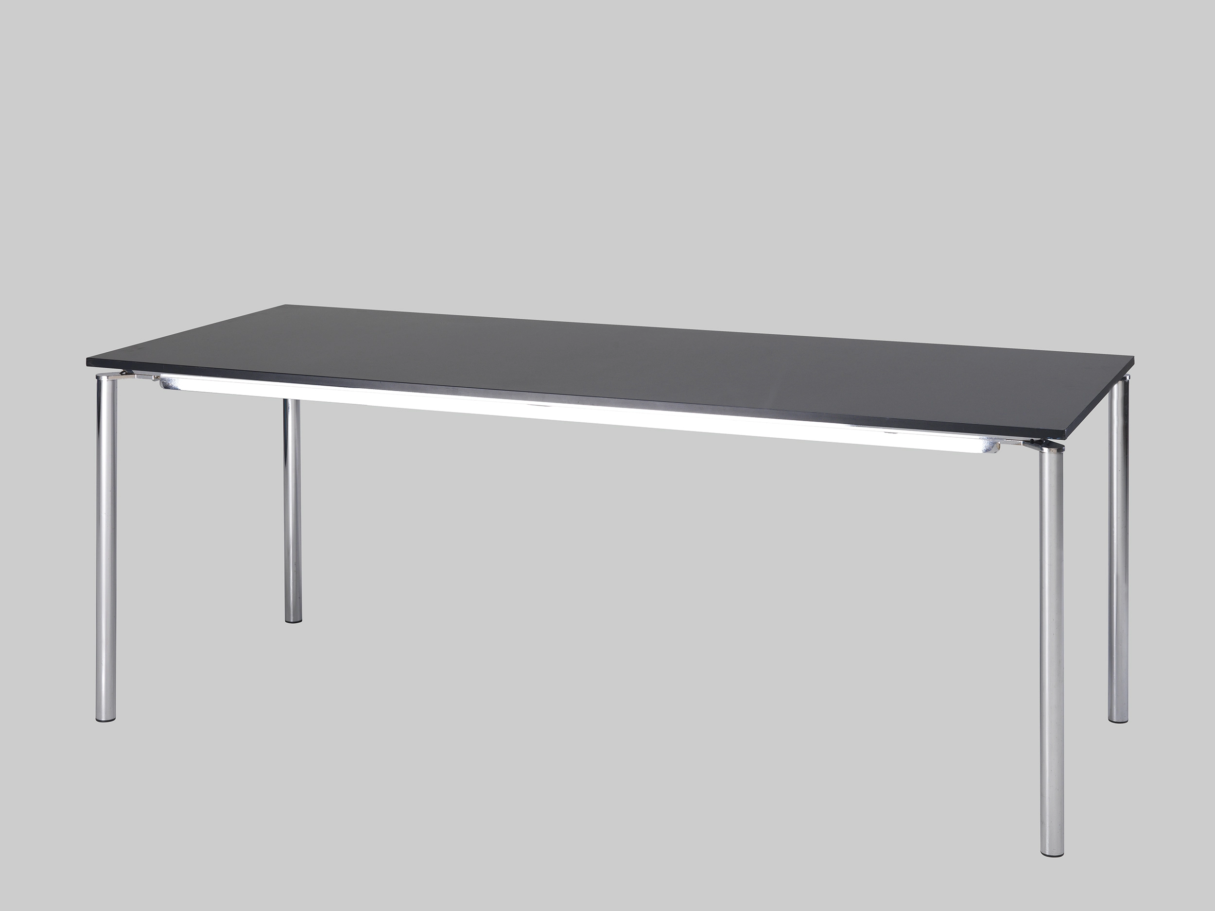 Sitztisch ANGEL 195×80 Schwarz / Chrom mieten bei ADEXPO