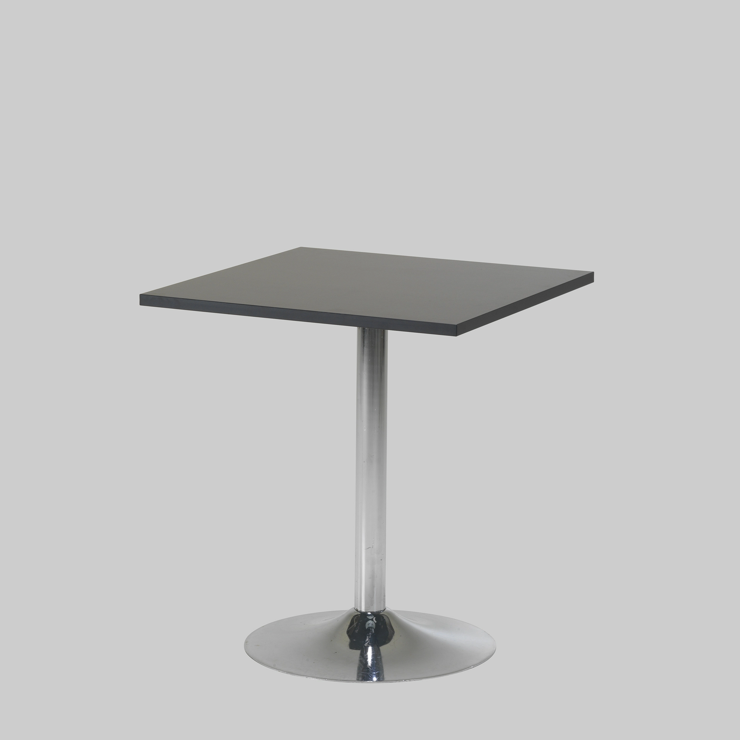 Sitztisch TROMPET 65×65 Schwarz / Chrom mieten bei ADEXPO