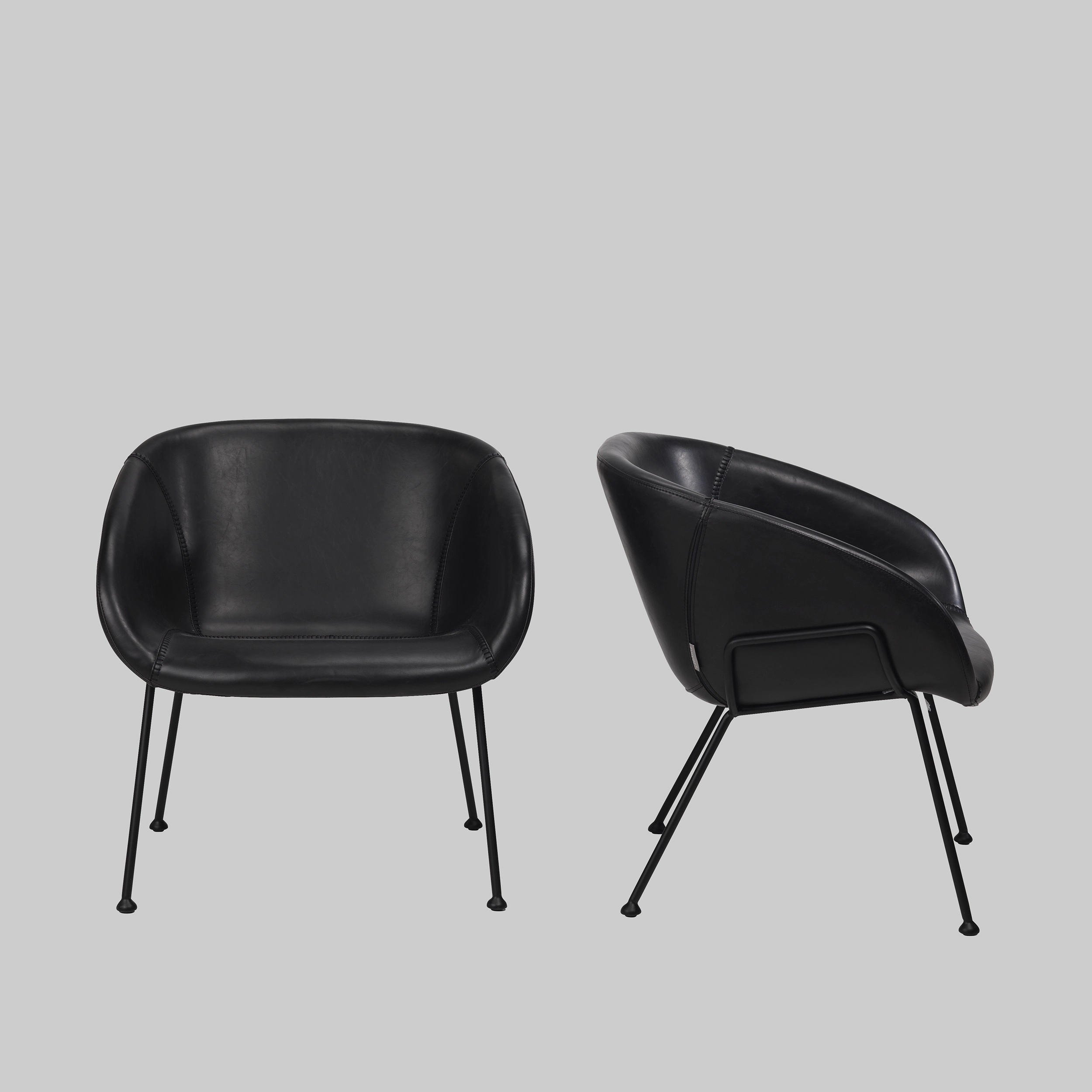 Sessel LOTUS Schwarz / Schwarz mieten bei ADEXPO