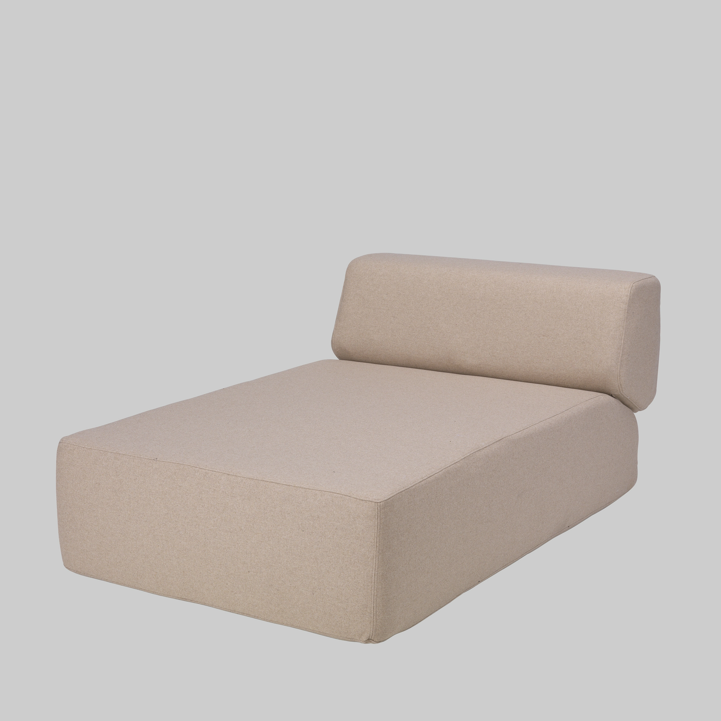 Chaise longue NOA Sand / Sand mieten bei ADEXPO