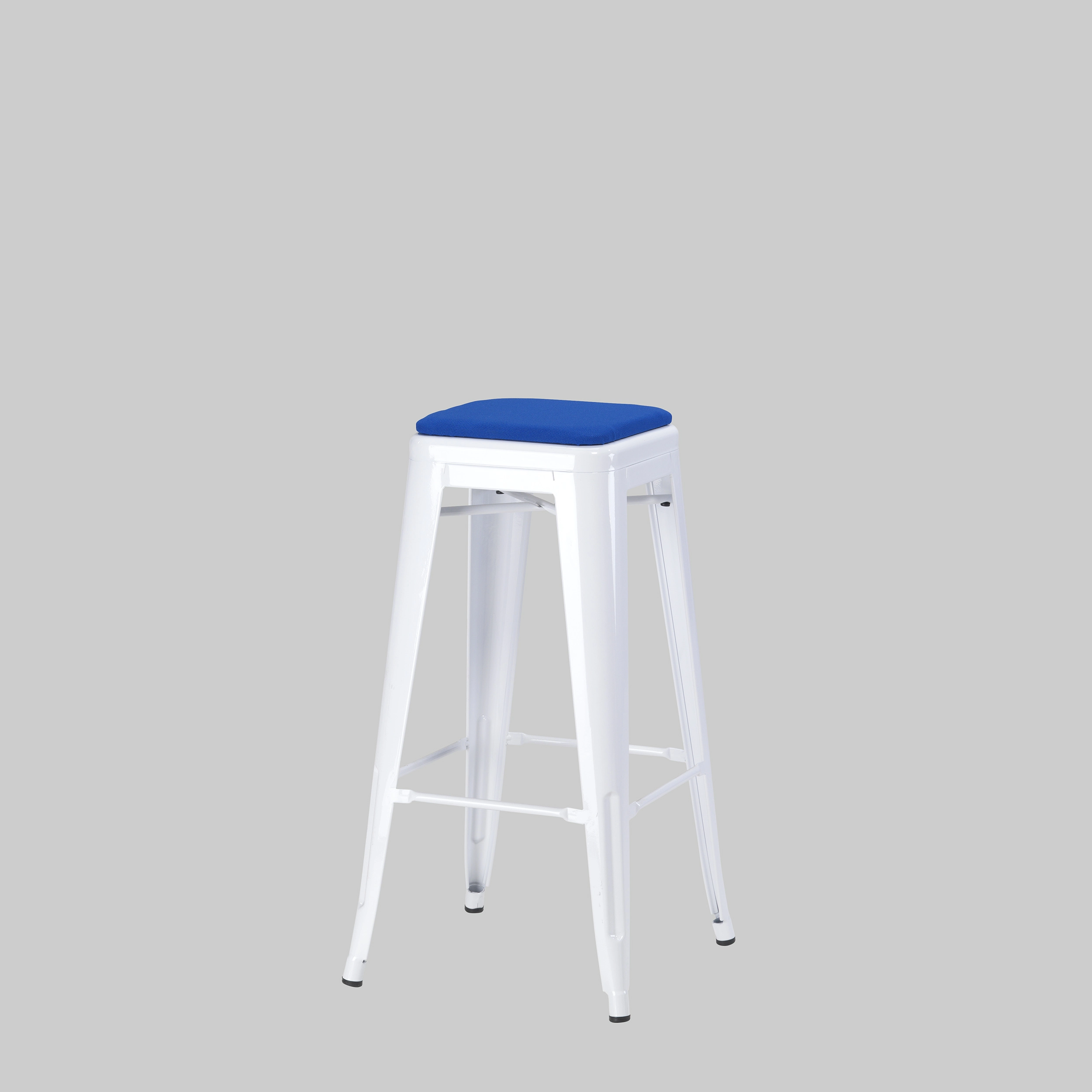 Barhocker FRAGA Blau / Weiss mieten bei ADEXPO