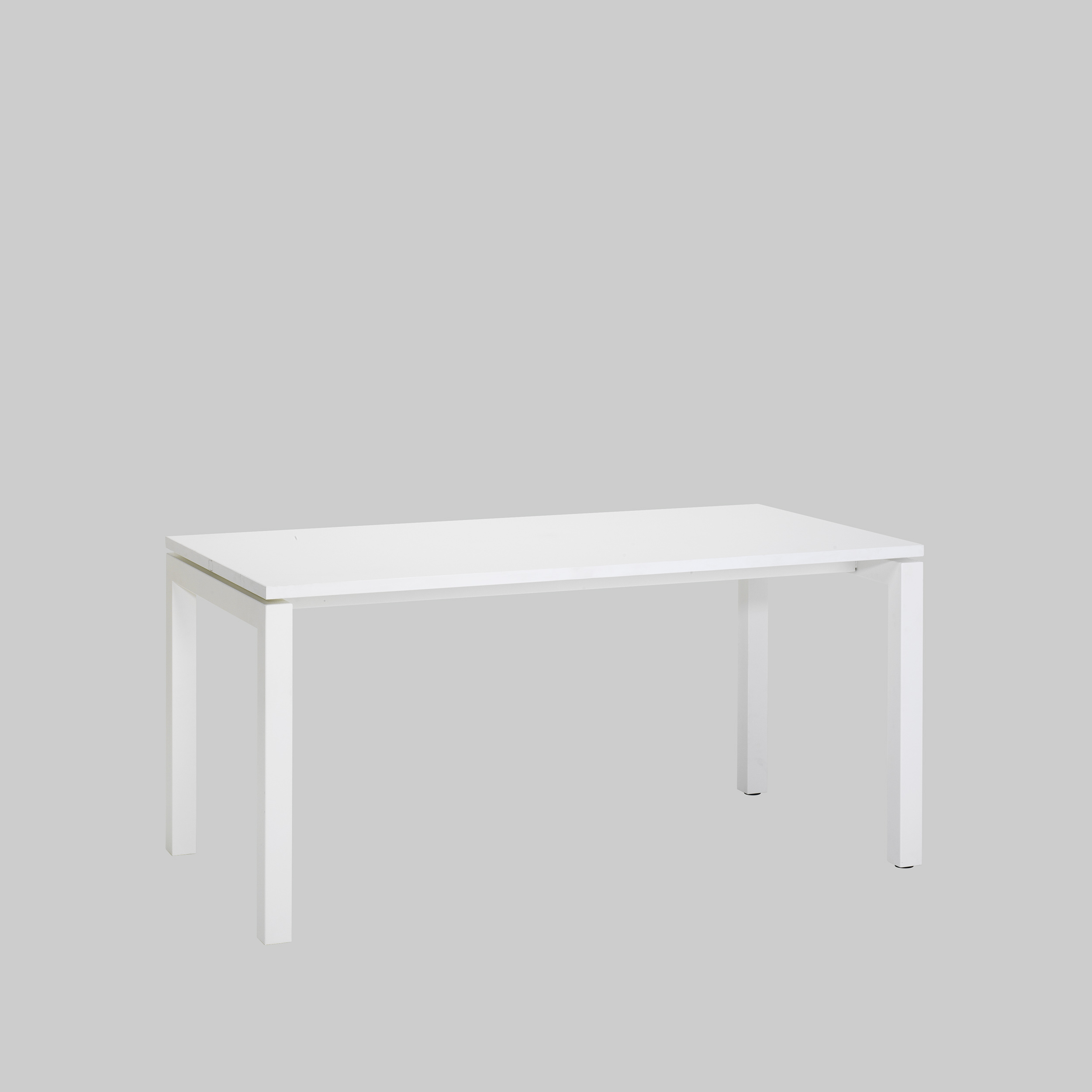 Schreibtisch SQUARE 160×80 Weiss / Weiss mieten bei ADEXPO