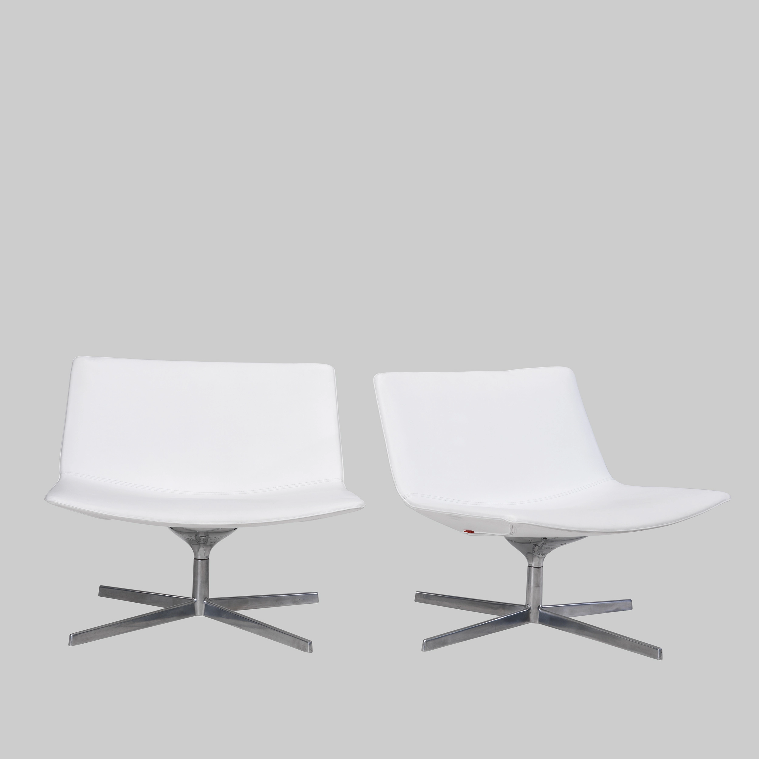 Sessel CATIFA 80 Weiss / Aluminium mieten bei ADEXPO