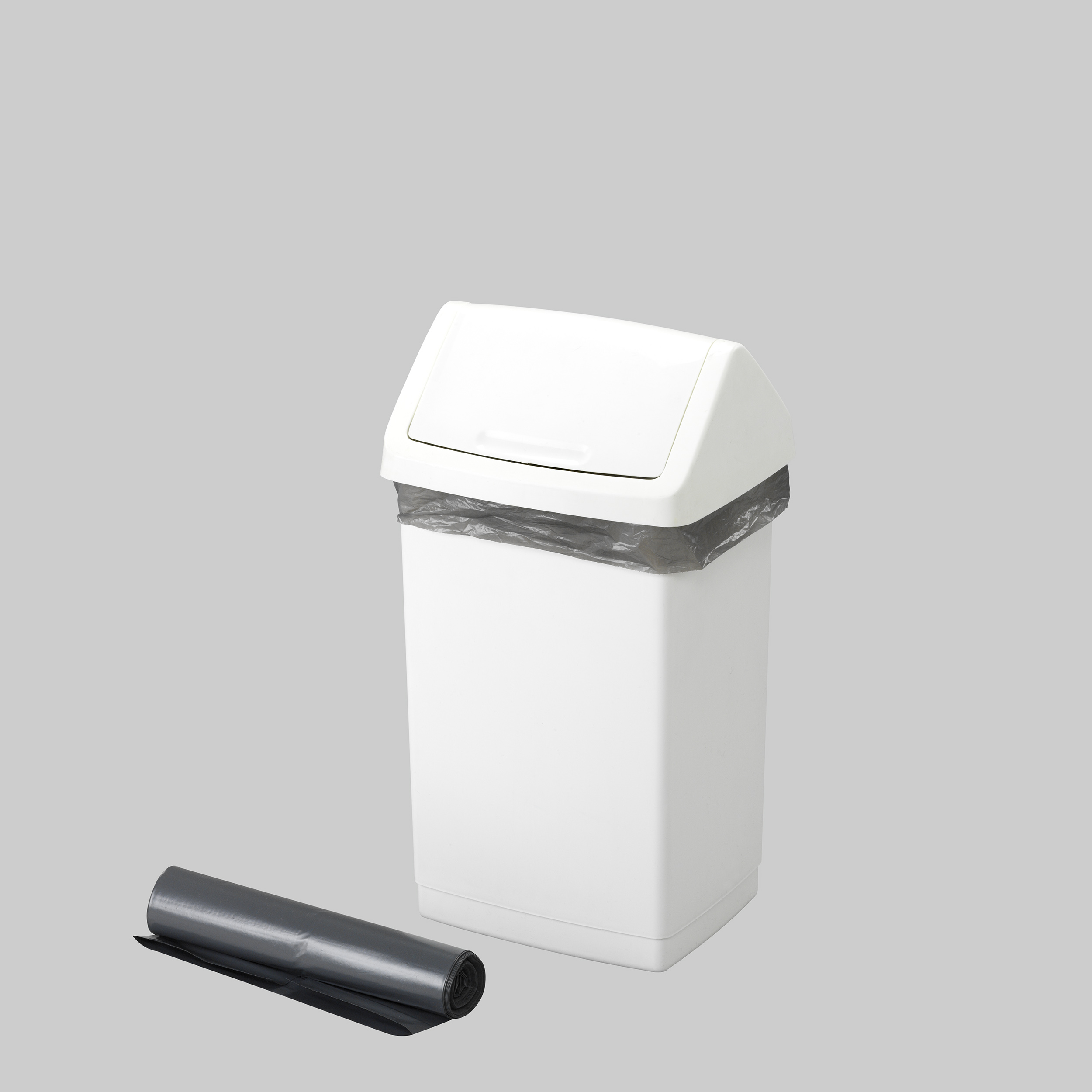 Abfalleimer GRANADA 25L Weiss mieten bei ADEXPO