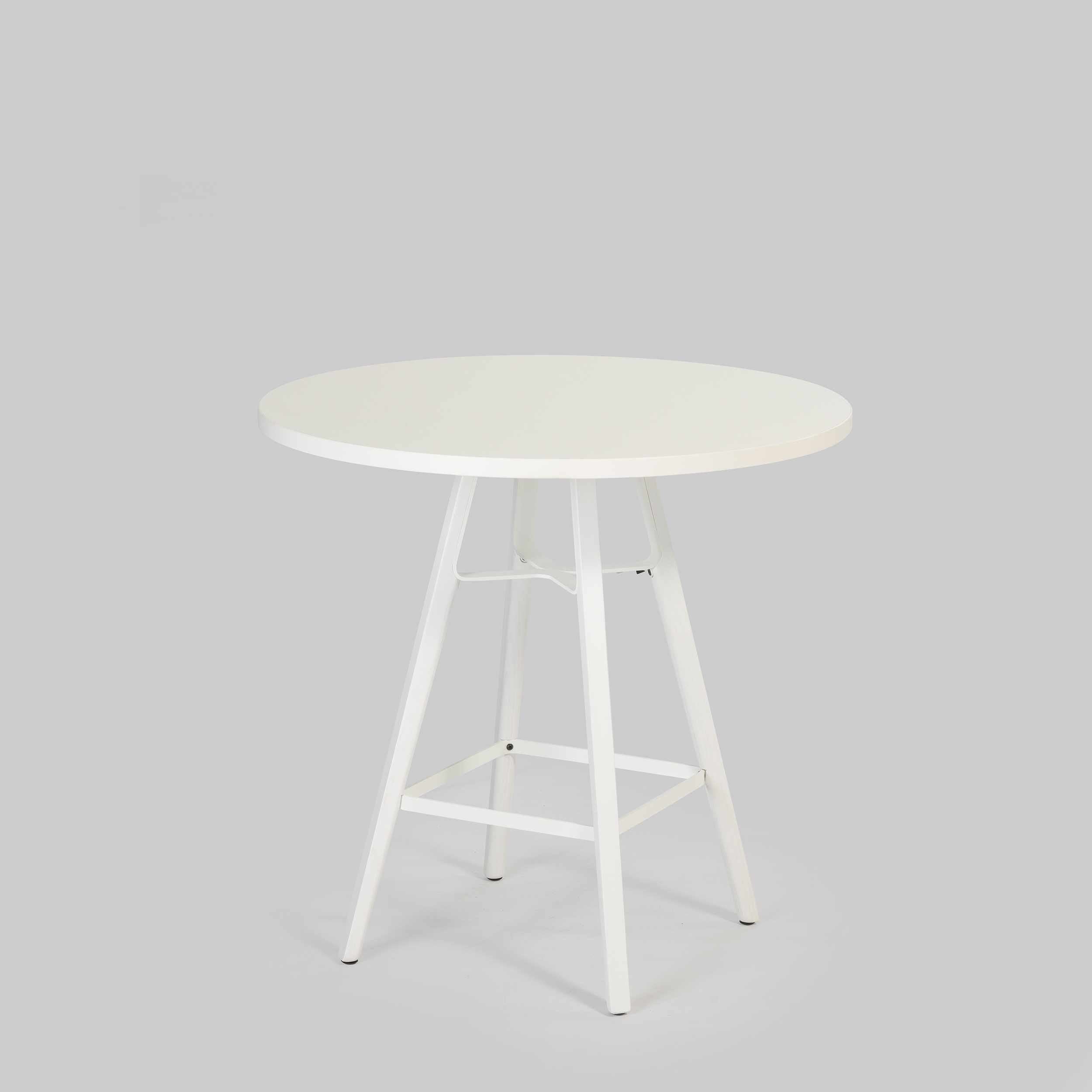 Sitztisch LIU Ø80 Weiss / Weiss mieten bei ADEXPO