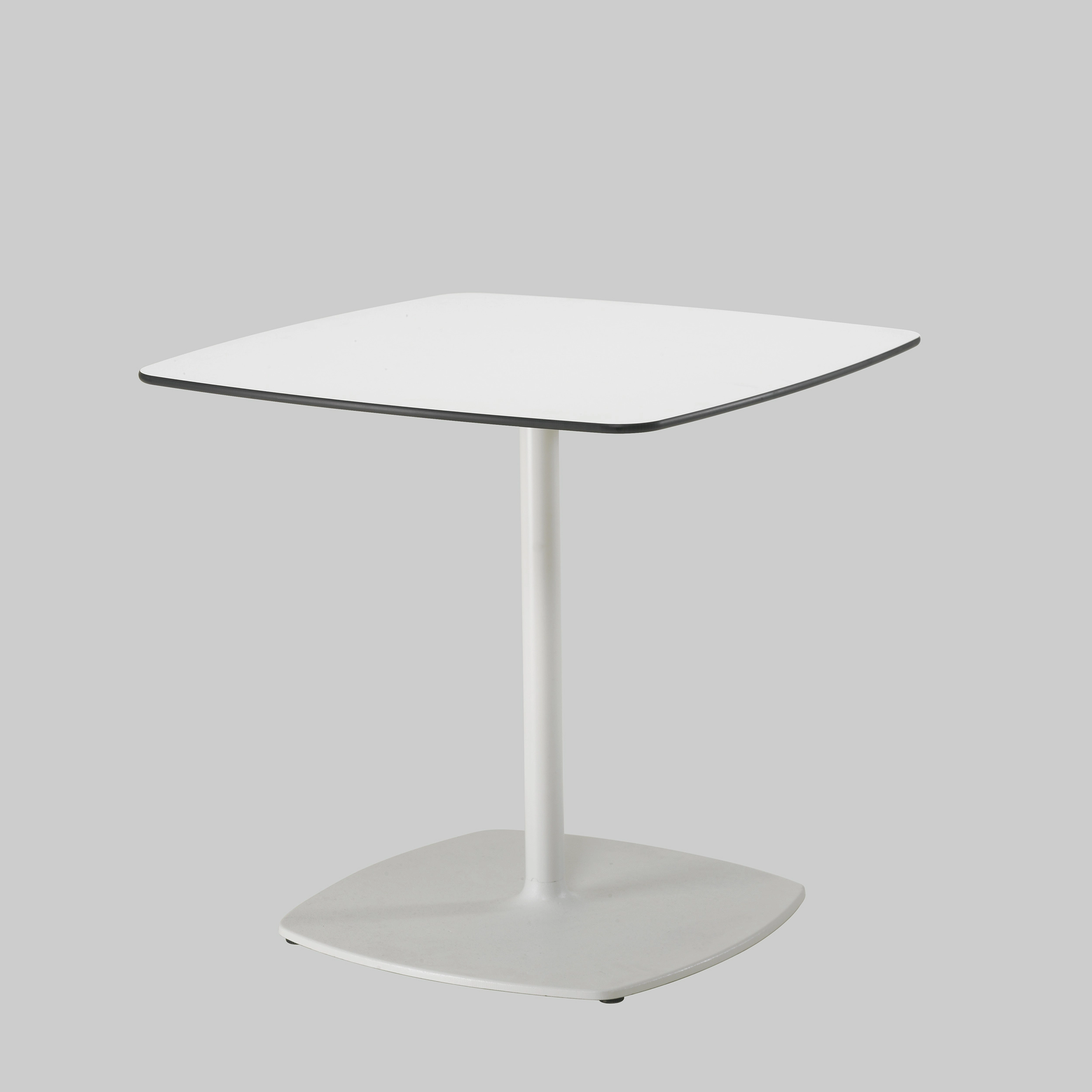 Sitztisch STYLUS 79×79 Weiss / Weiss mieten bei ADEXPO
