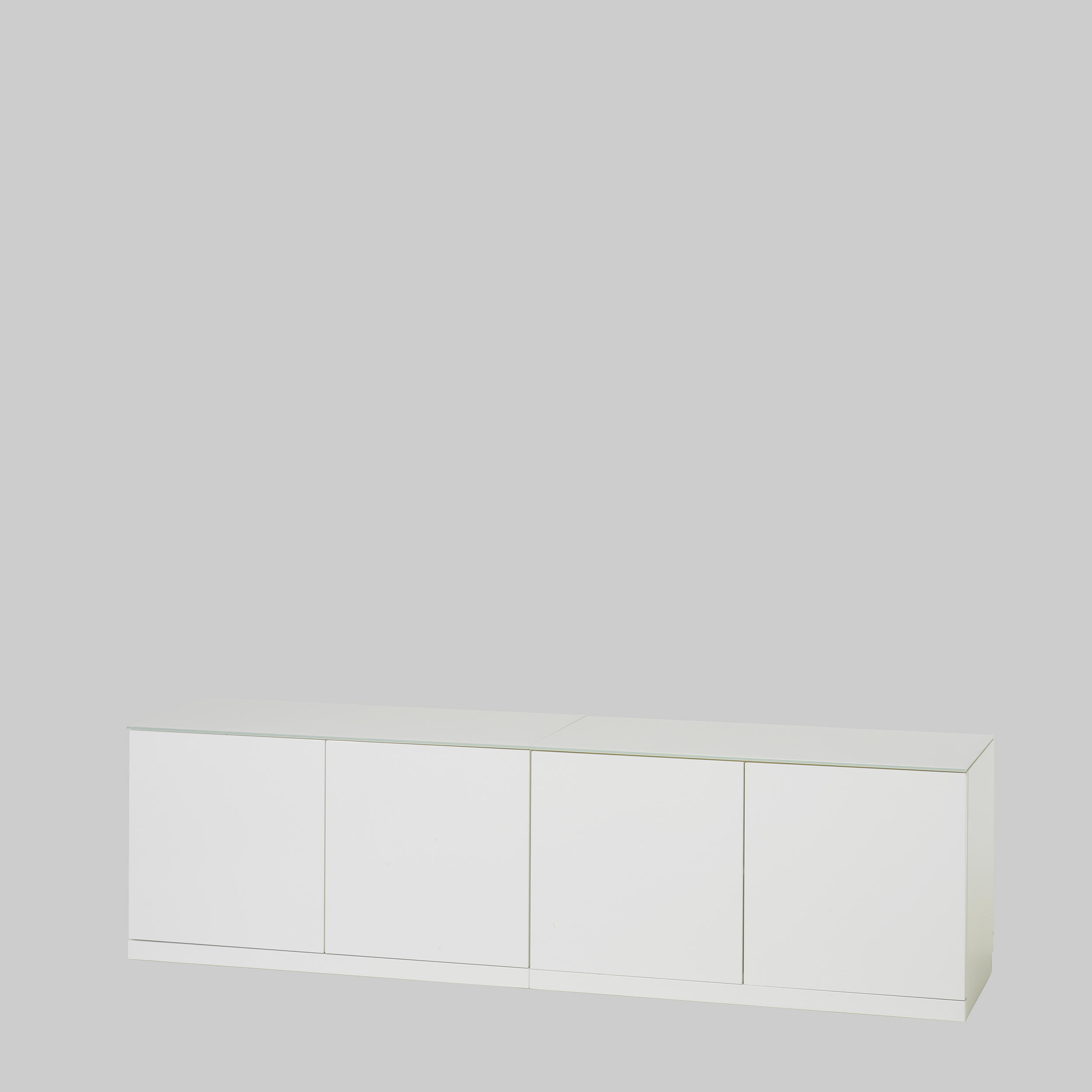 Wandschrank KUBIST 200×50 Weiss mieten bei ADEXPO