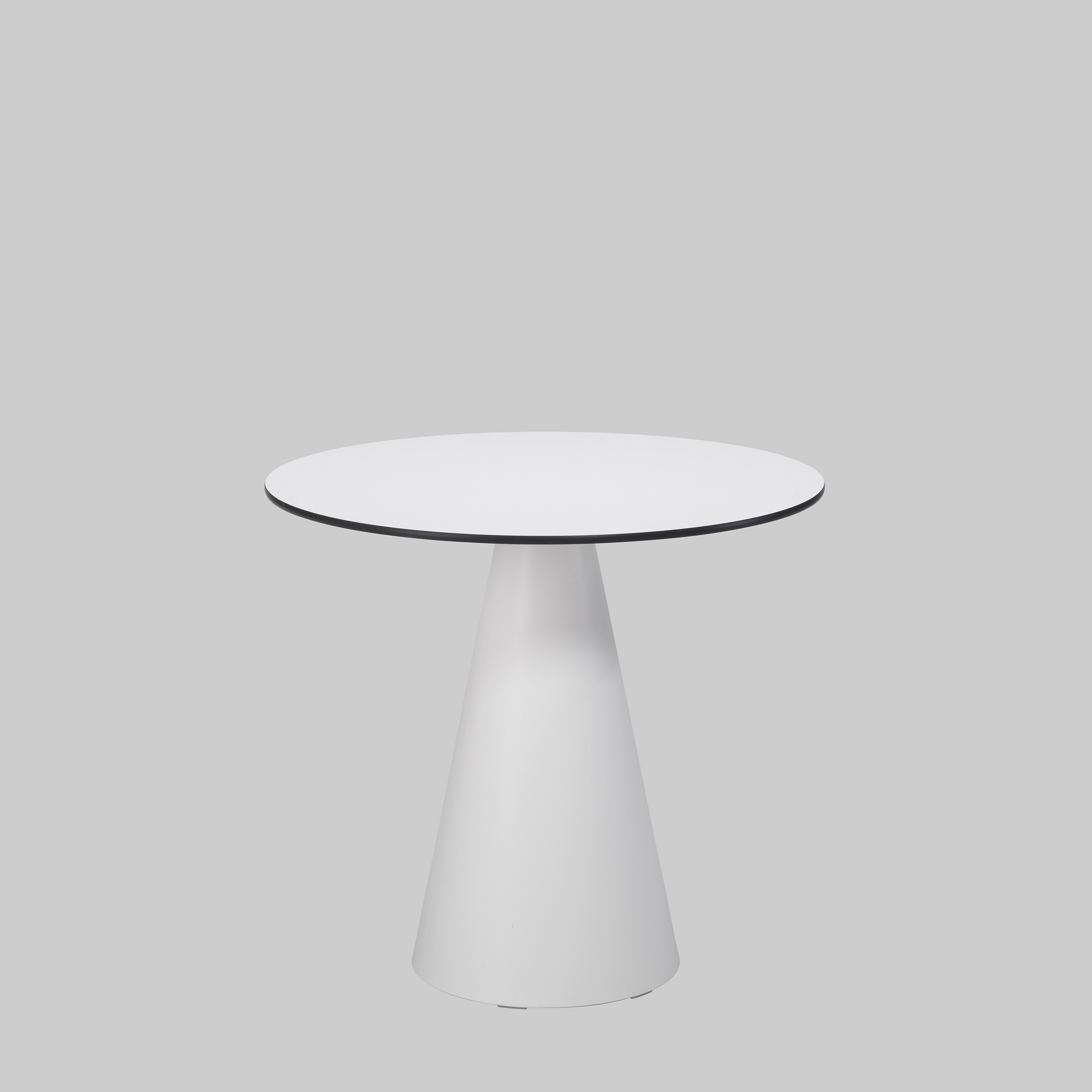 Sitztisch IKON Ø80 Weiss / Weiss mieten bei ADEXPO