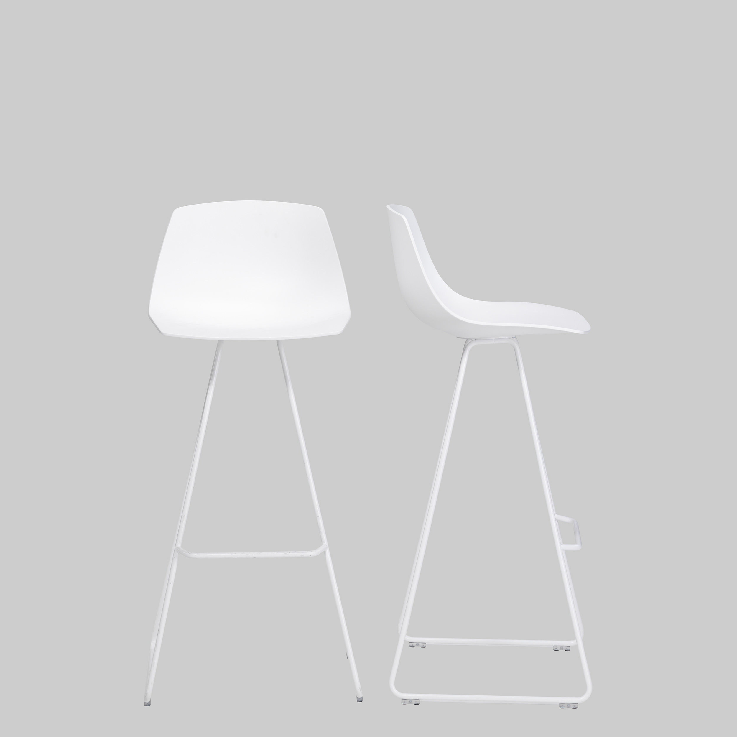 Barhocker MIUNN Weiss / Weiss mieten bei ADEXPO
