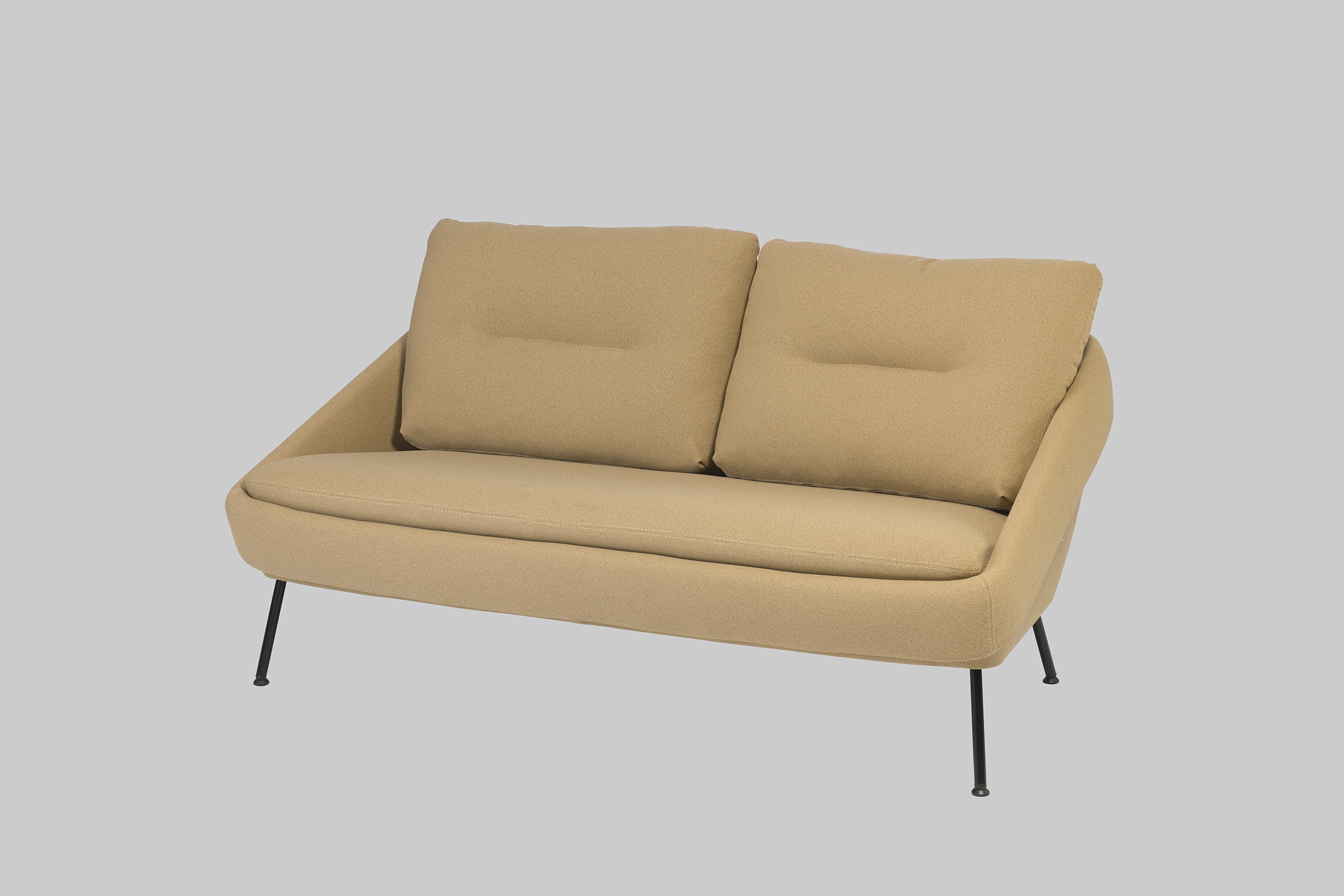 Sofa NOME Taupe / Schwarz mieten bei ADEXPO