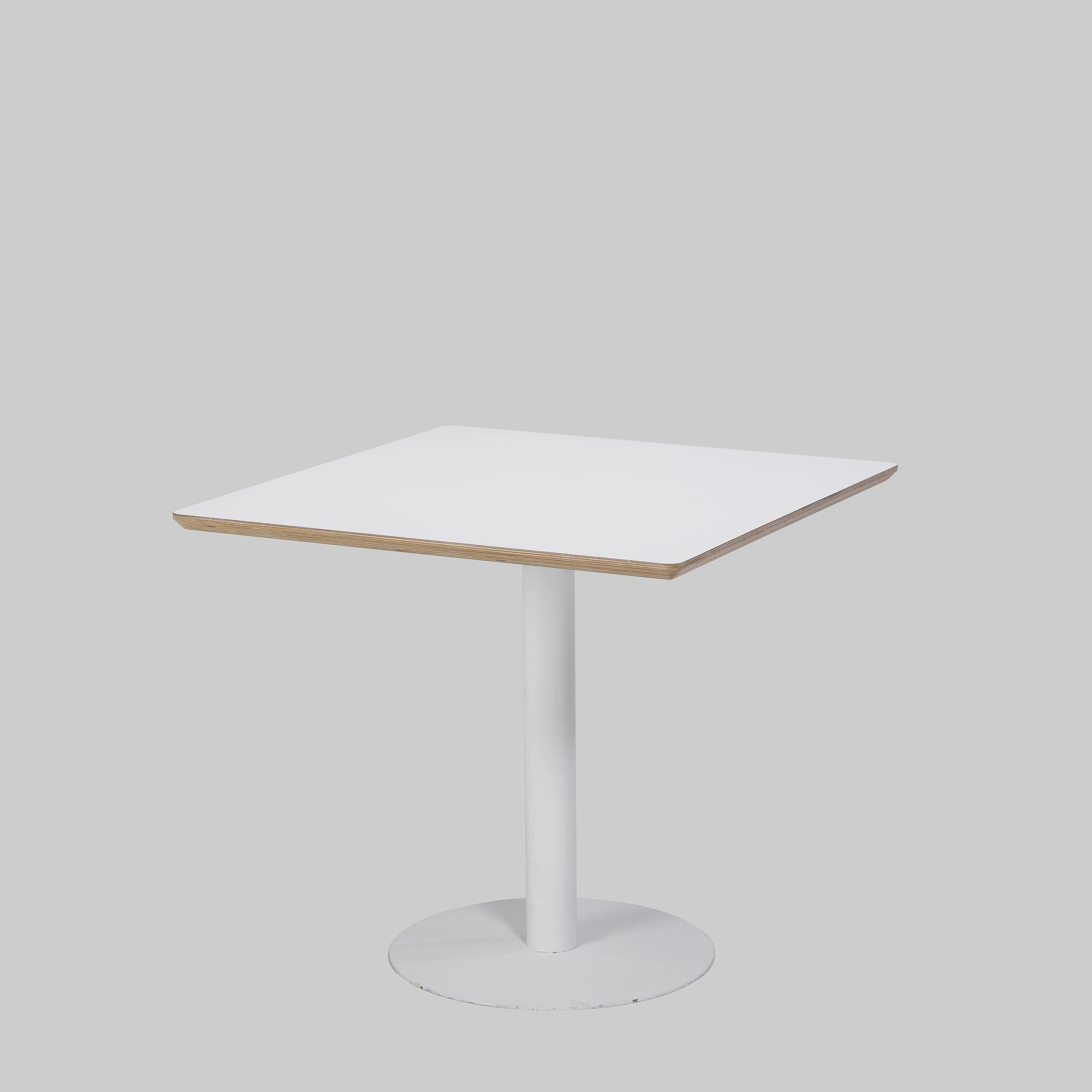 Sitztisch PUB 80×80 / T5520 Weiss / Weiss mieten bei ADEXPO