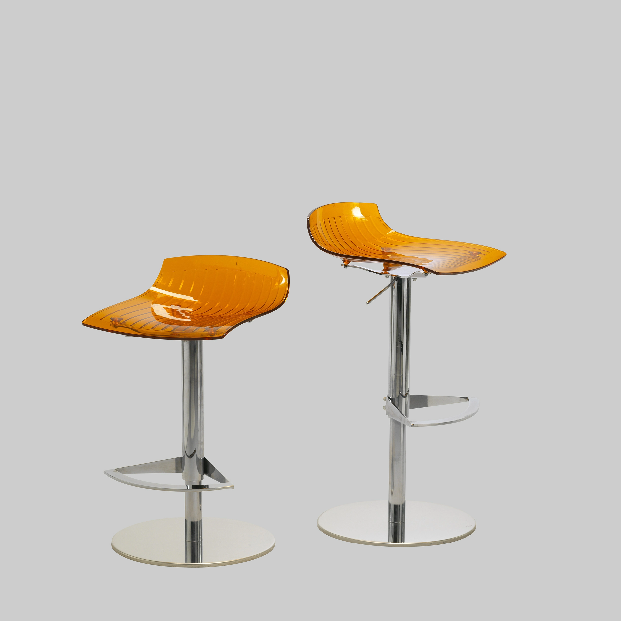 Barhocker X-TREME Orange / Chrom mieten bei ADEXPO