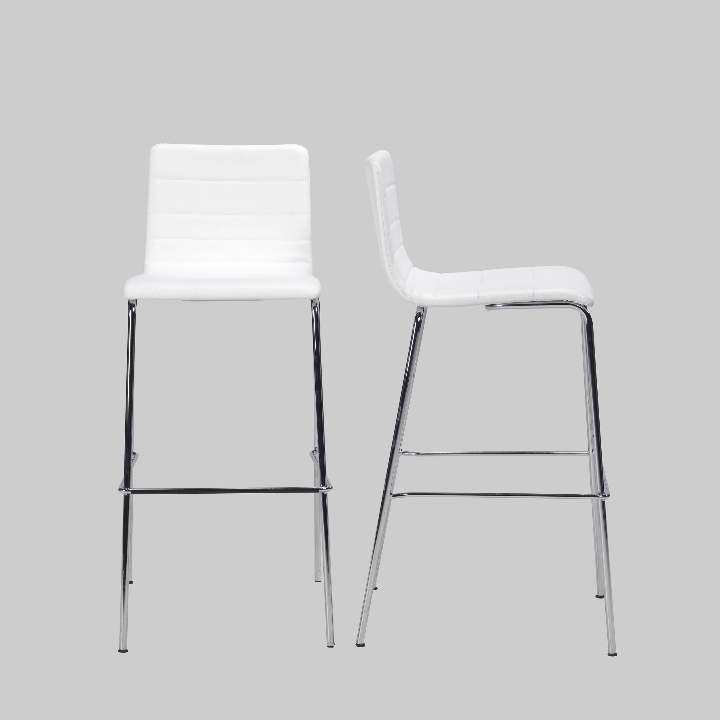 Barhocker FARO Weiss / Chrom mieten bei ADEXPO