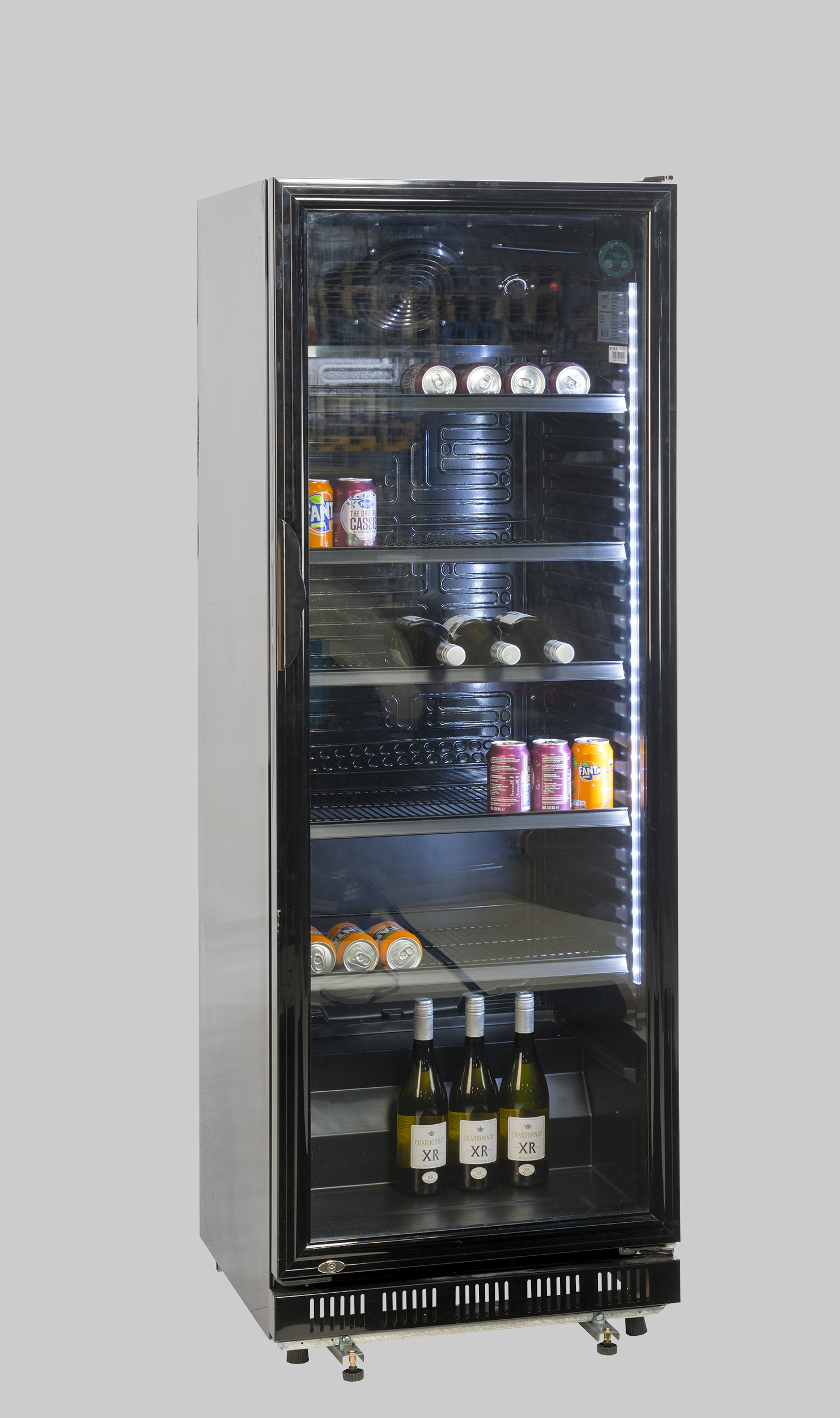 Flaschenkühlschrank COOL 347L Schwarz mieten bei ADEXPO