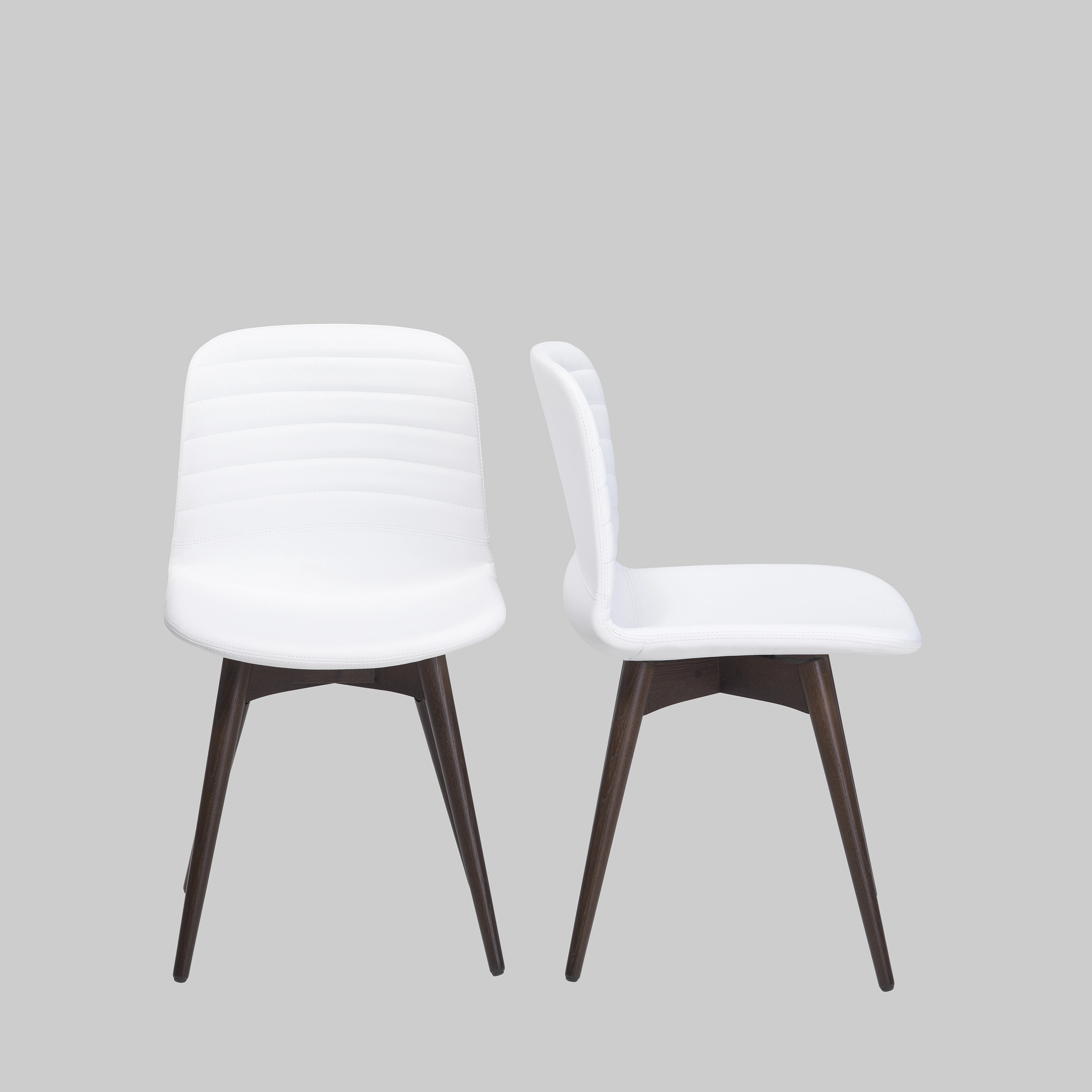 Stuhl LIU Weiss / Esche mieten bei ADEXPO