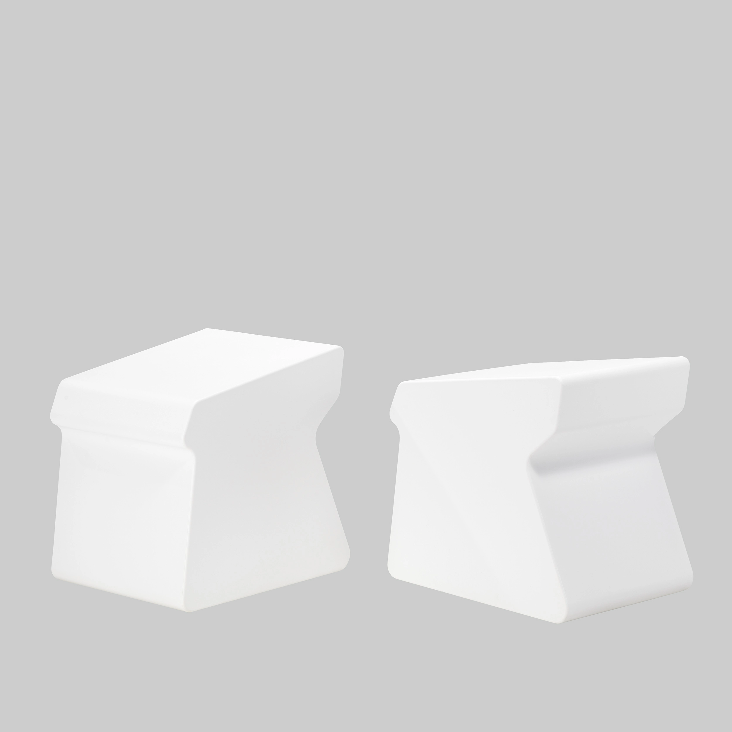 Hocker SALTO Weiss mieten bei ADEXPO