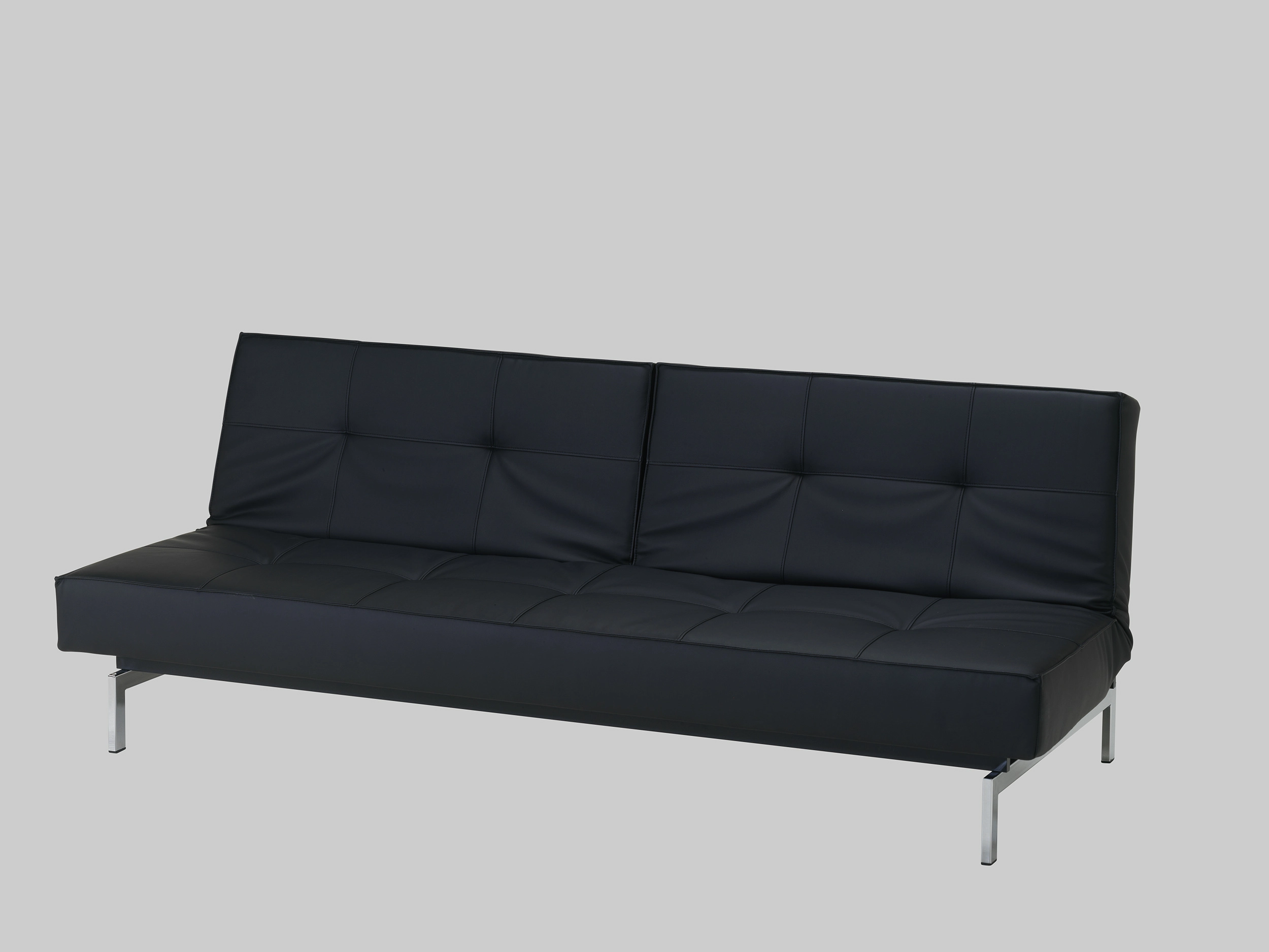 Sofa LAIDBACK Schwarz / Chrom mieten bei ADEXPO