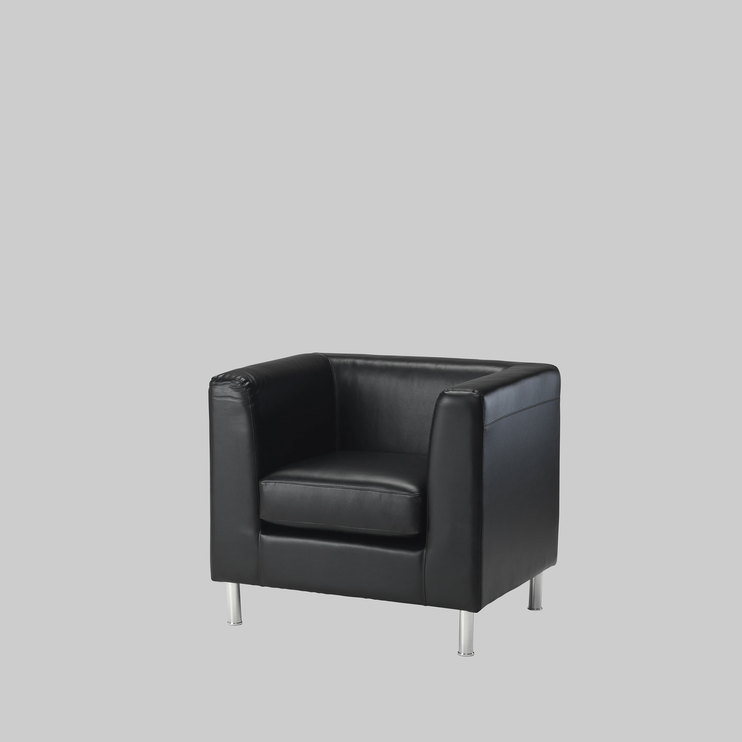 Sessel SENNA 1 Schwarz / Aluminium mieten bei ADEXPO
