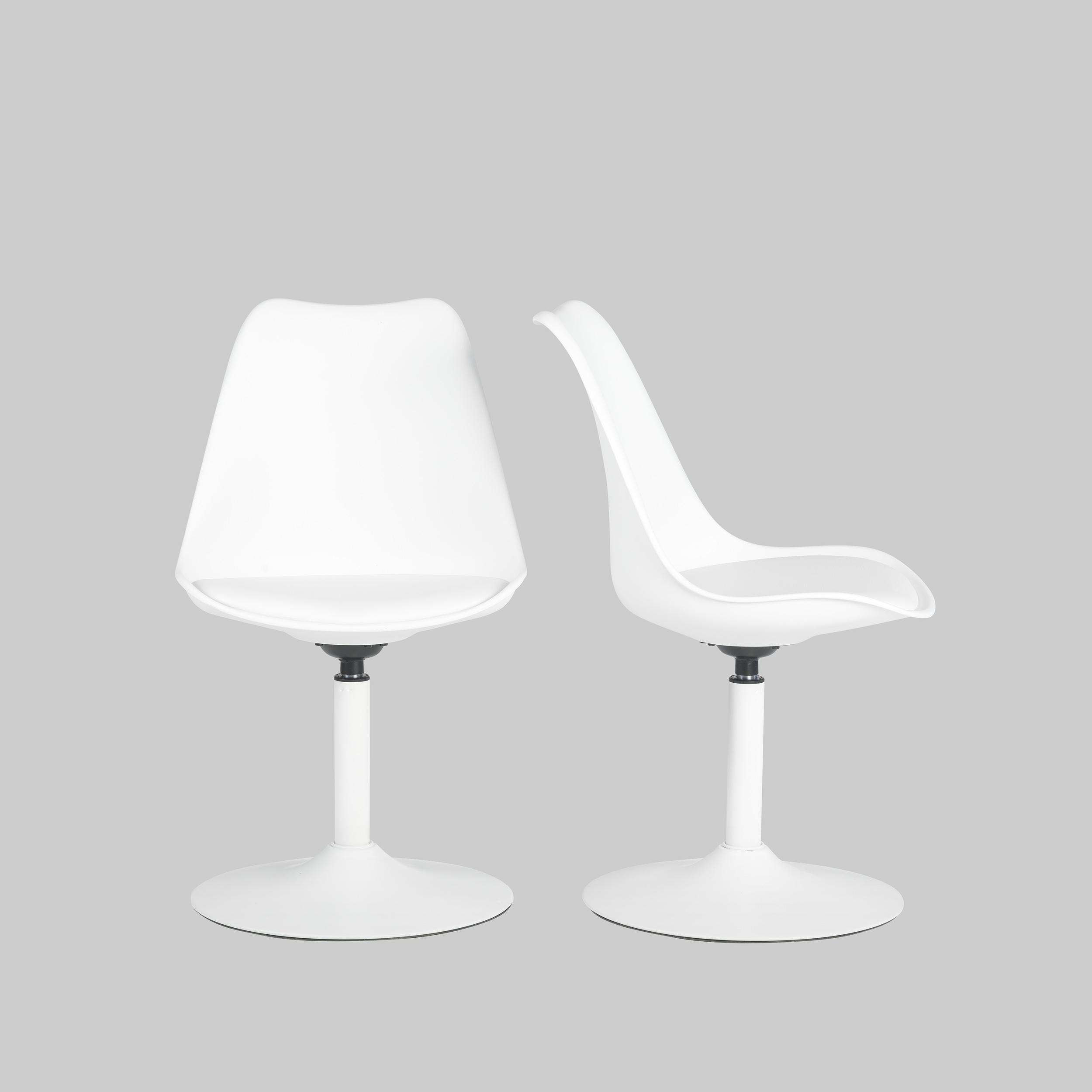 Stuhl VIVO Weiss / Weiss mieten bei ADEXPO