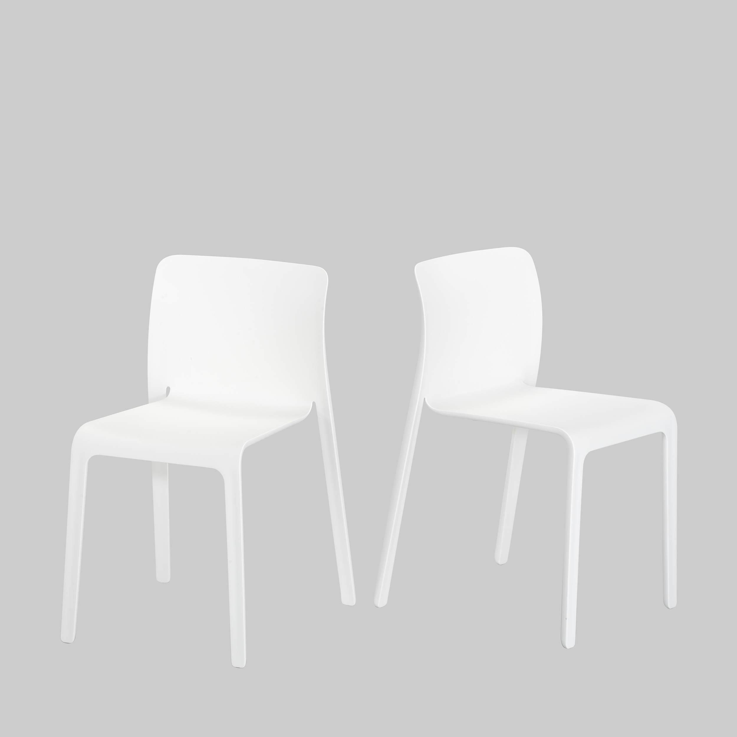 Stuhl FIRST Weiss / Weiss mieten bei ADEXPO