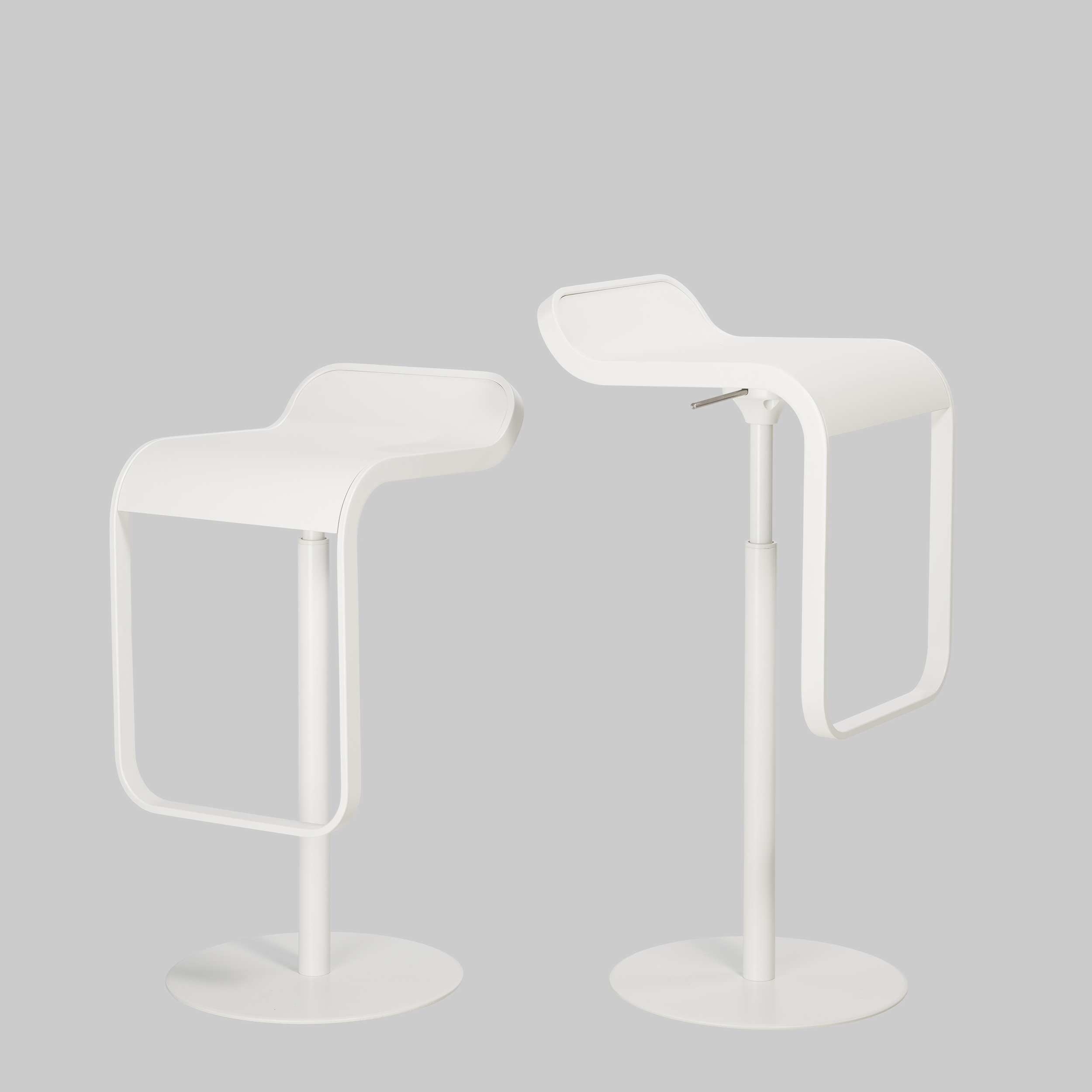 Barhocker LEM Weiss / Weiss mieten bei ADEXPO