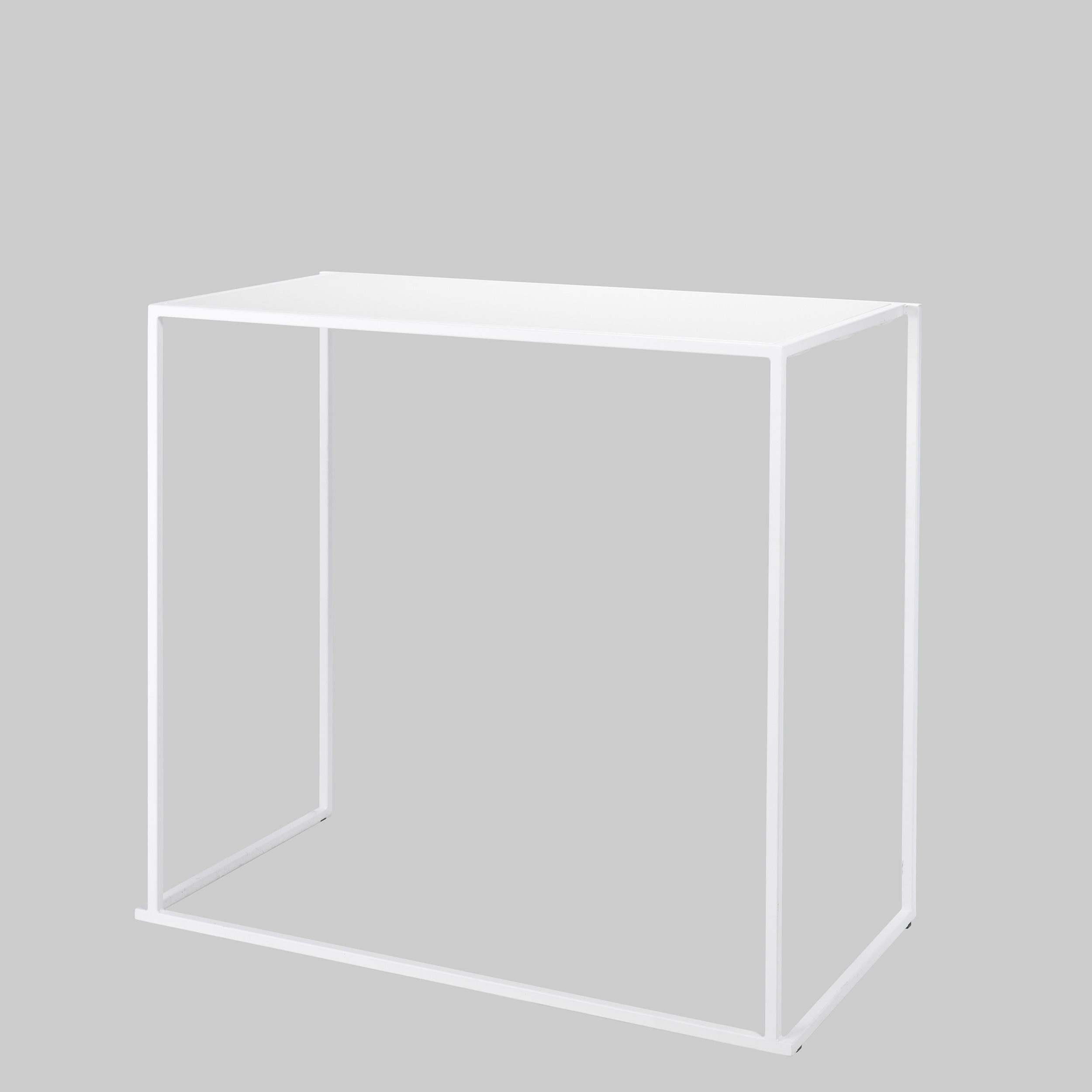 Stehtisch QUADRUM 120×60 Weiss / Weiss mieten bei ADEXPO