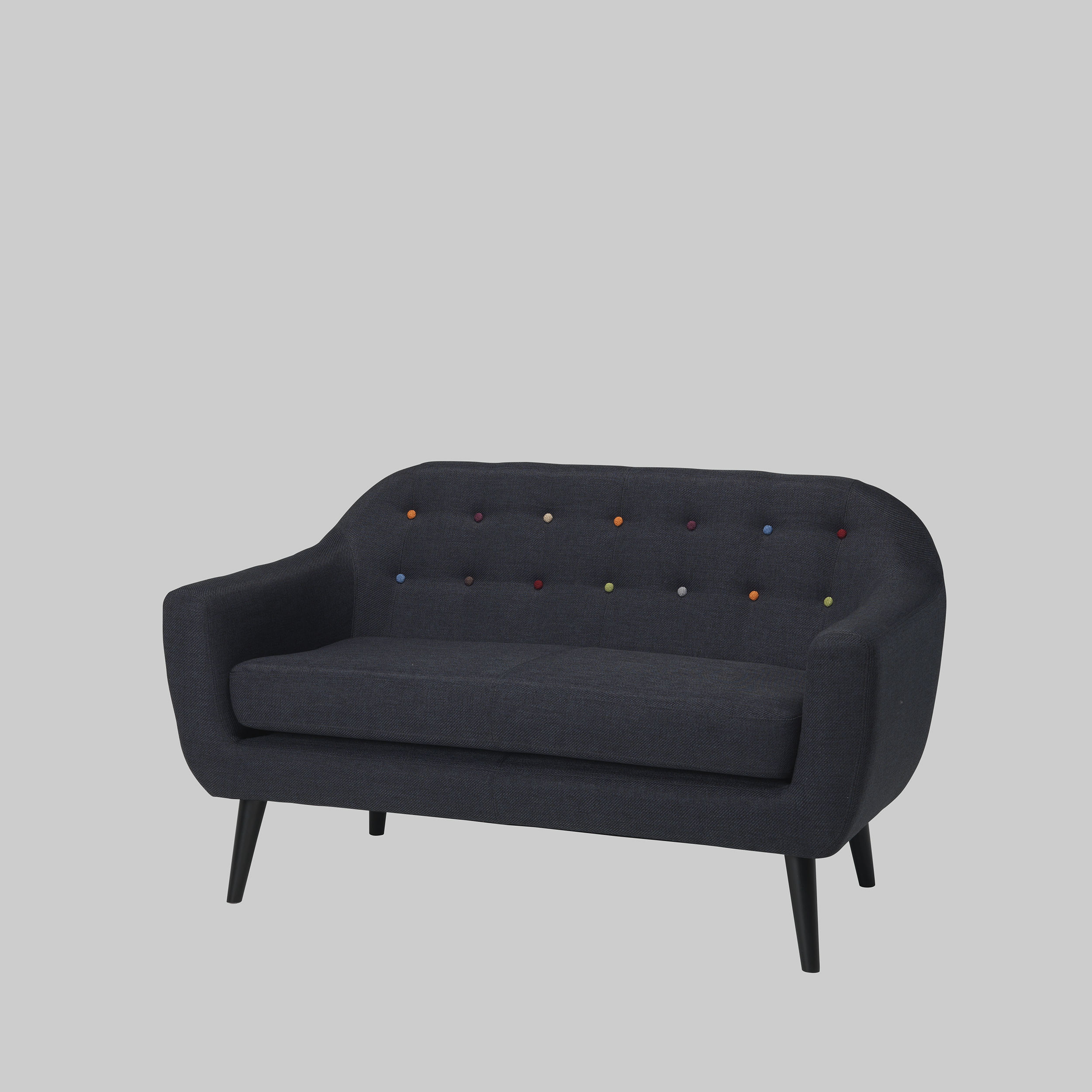 Sofa SIT DOWN 2 Anthrazit / Schwarz mieten bei ADEXPO