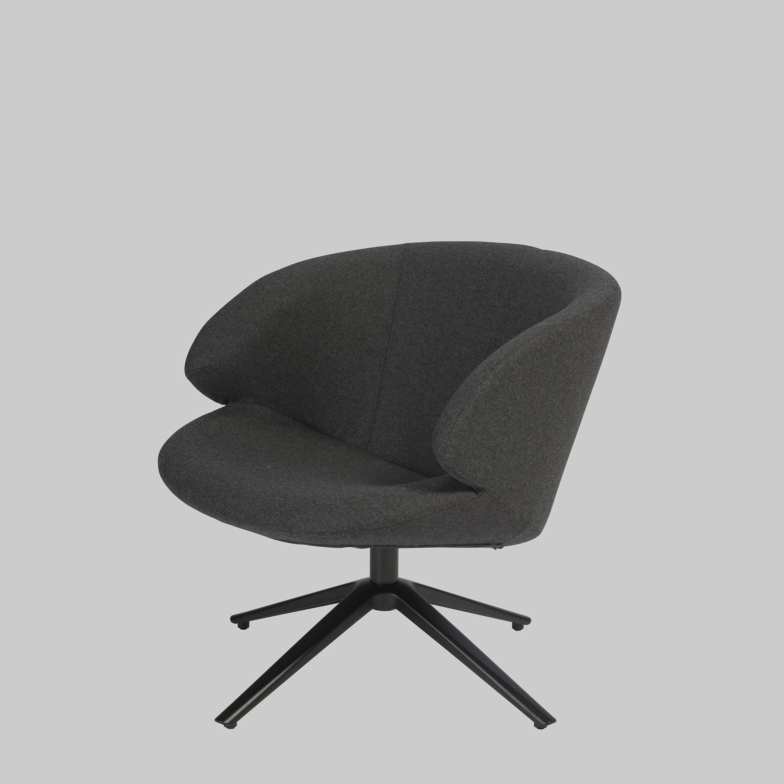 Sessel VISTA Anthrazit / Schwarz mieten bei ADEXPO