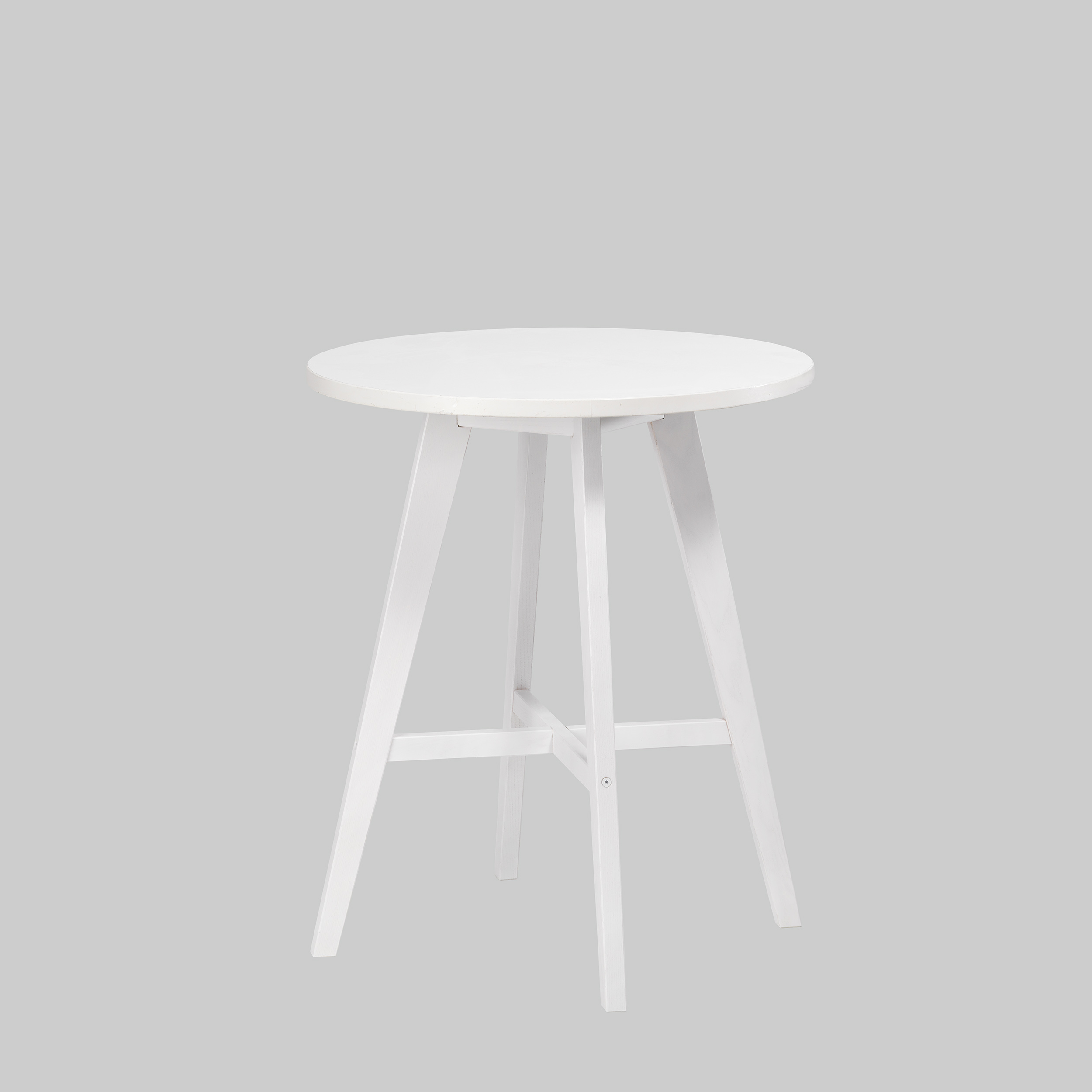 Sitztisch FYN Ø65 Weiss / Weiss mieten bei ADEXPO
