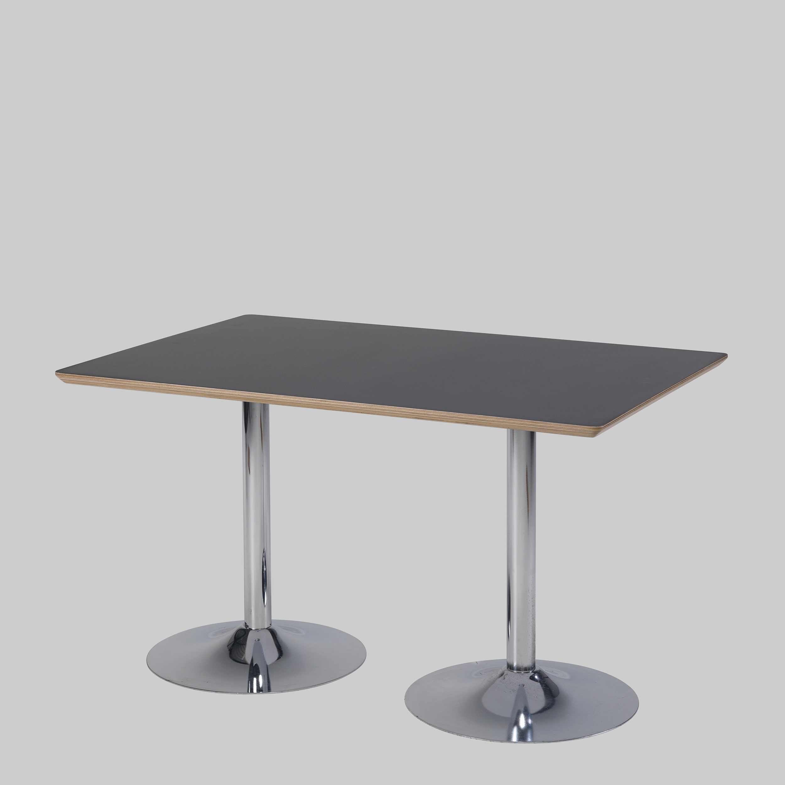 Sitztisch TROMPET 120×80 Schwarz / Chrom mieten bei ADEXPO