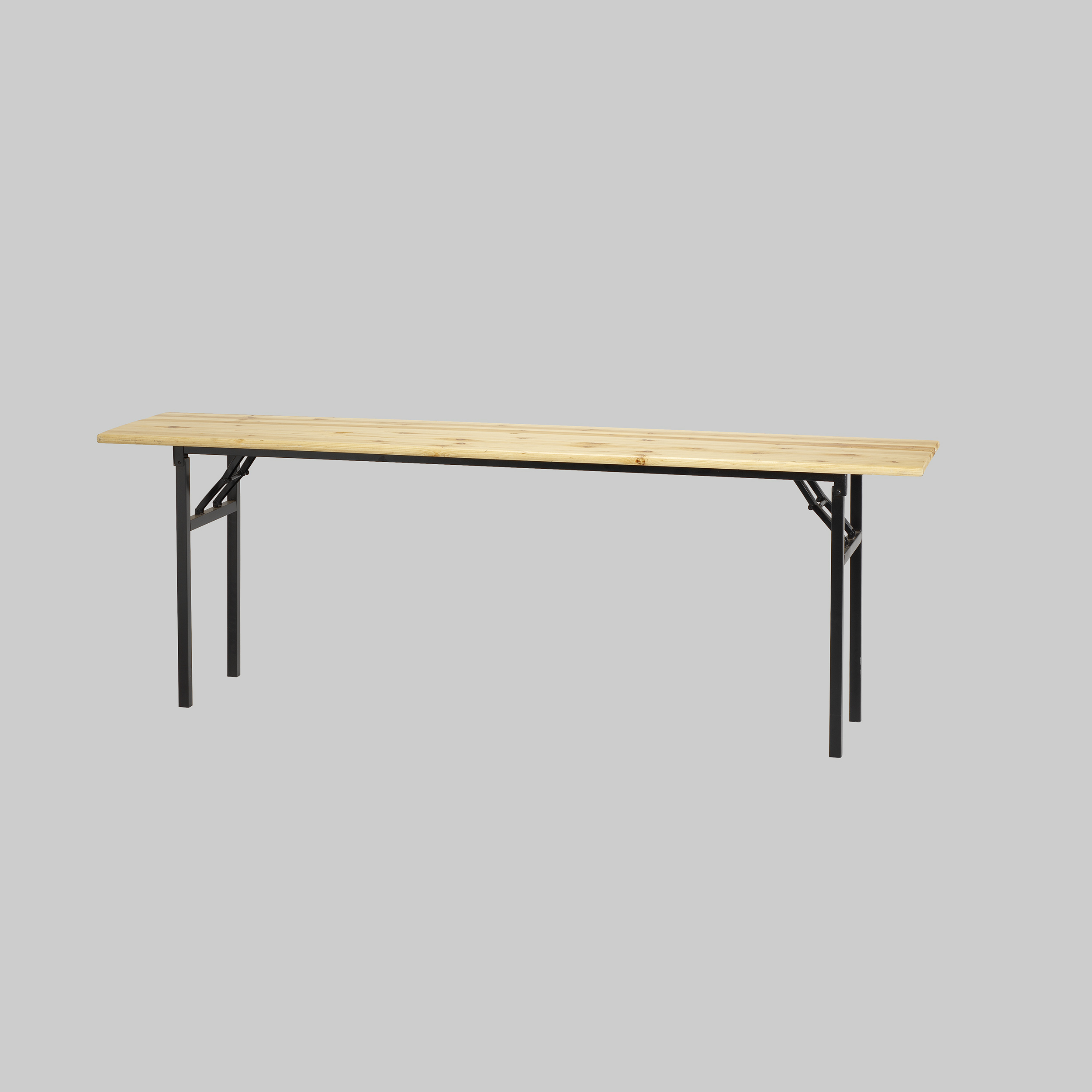 Sitztisch PICKNICK 220×50 Holz / Grün mieten bei ADEXPO
