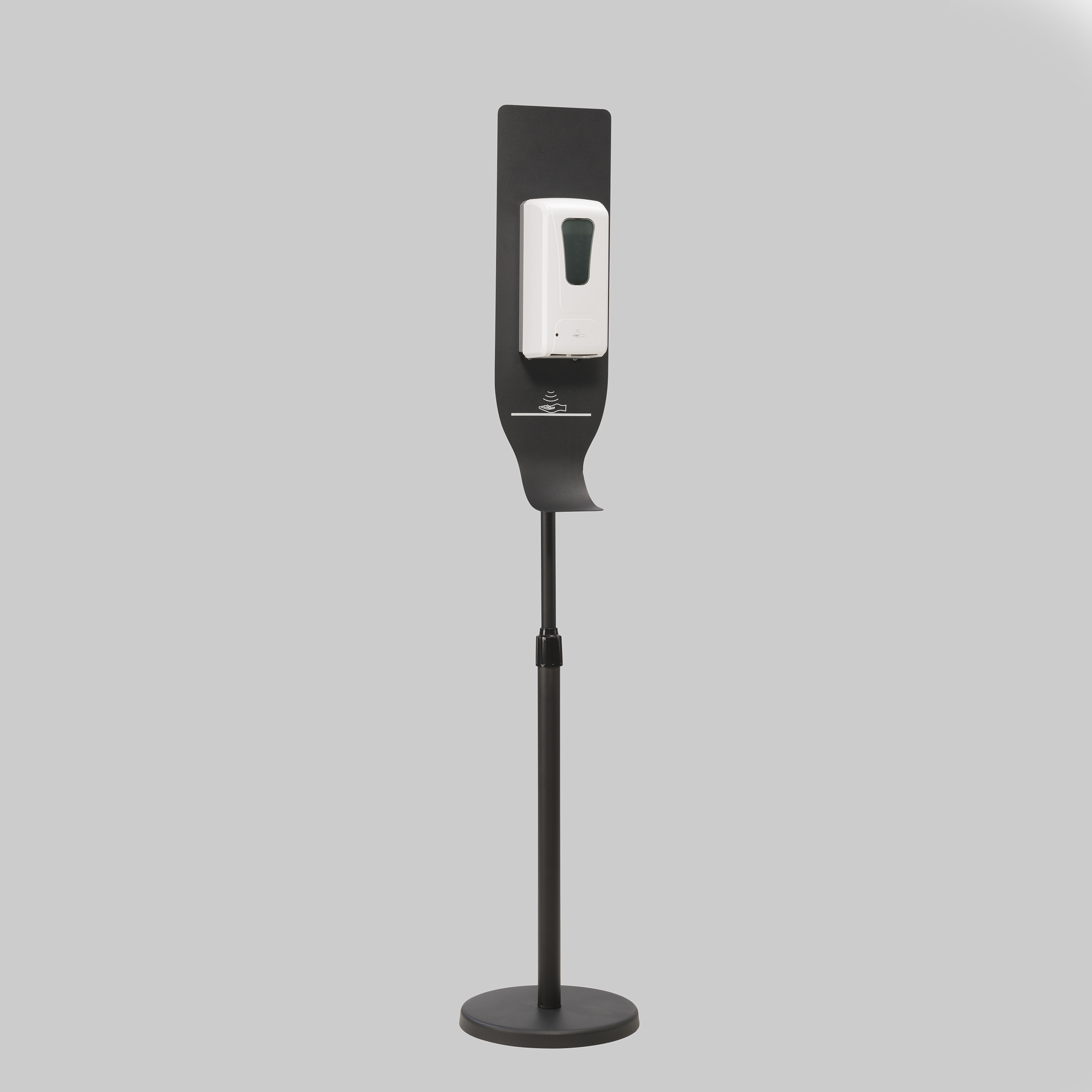 Desinfektionssäule SENSOR Schwarz mieten bei ADEXPO