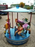 Karussell , Pferdekarussell , Kinderkarussell , Fahrgeschäft