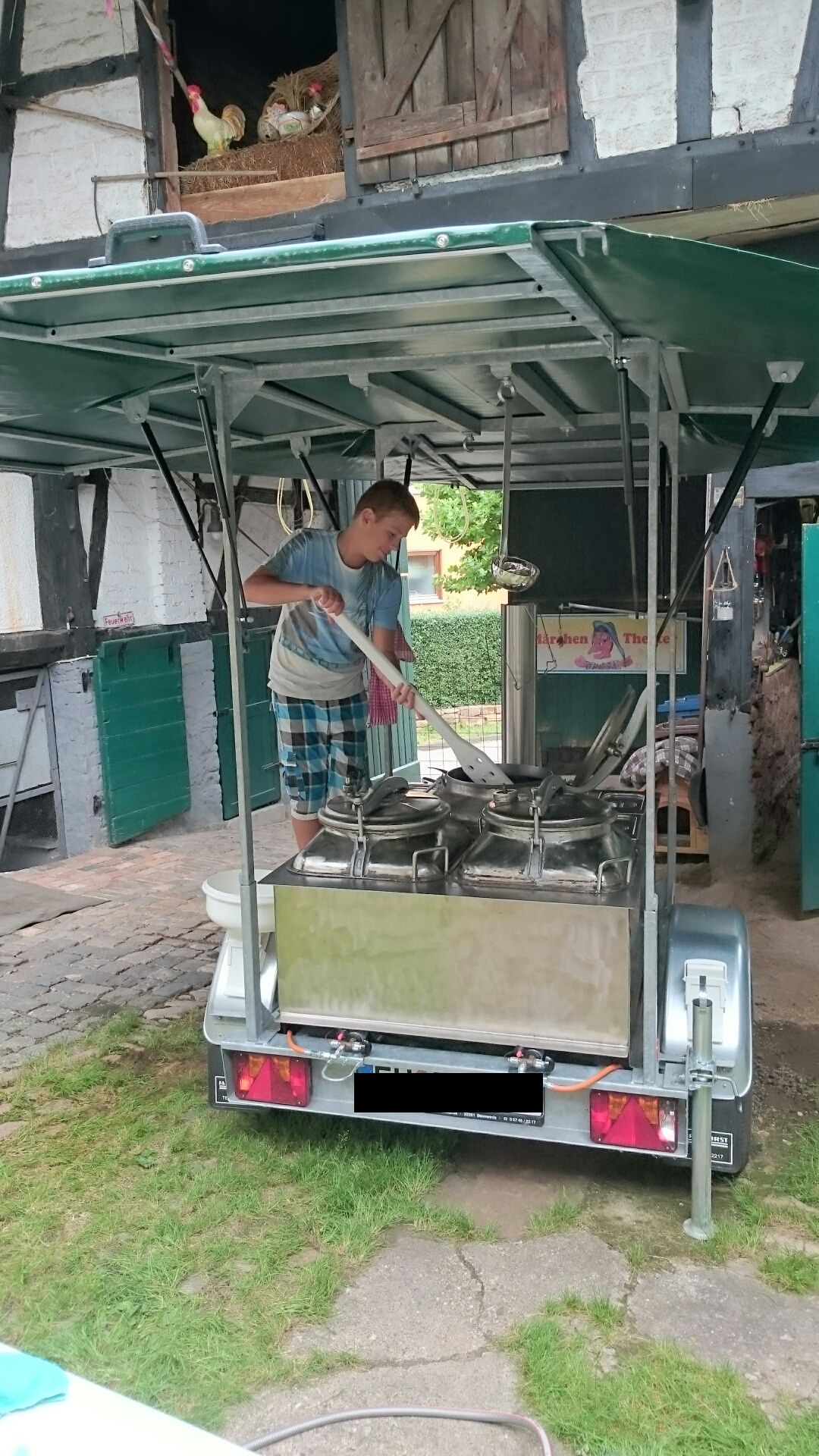 Gulaschkanone  Feldküche  Suppenküche – 2
