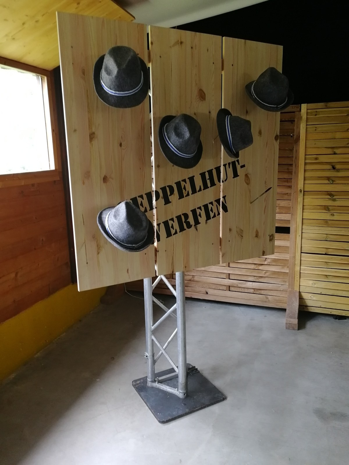 Eventmodul "Seppelhutwerfen" mieten in Salem – Kinderprogramm – 2
