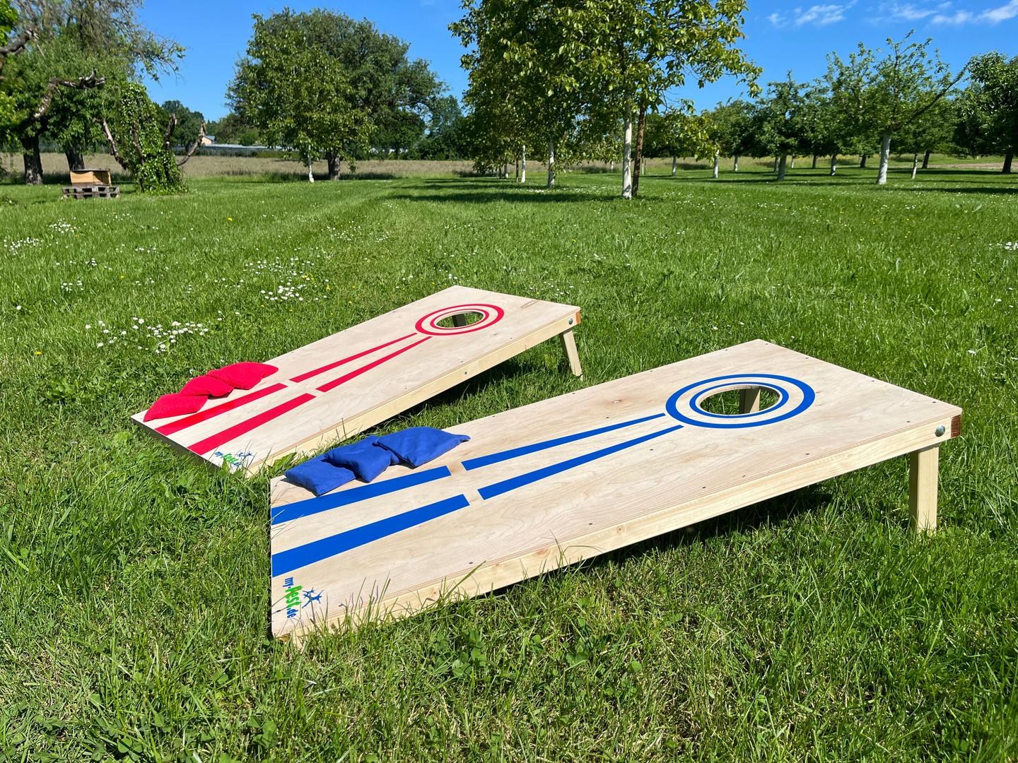 Cornhole Spiel, Sackloch mieten in Salem – 2