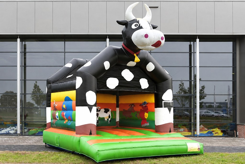Hüpfburg Kuh - 5m x 4m - weitere Modelle verfügbar mieten in Salem