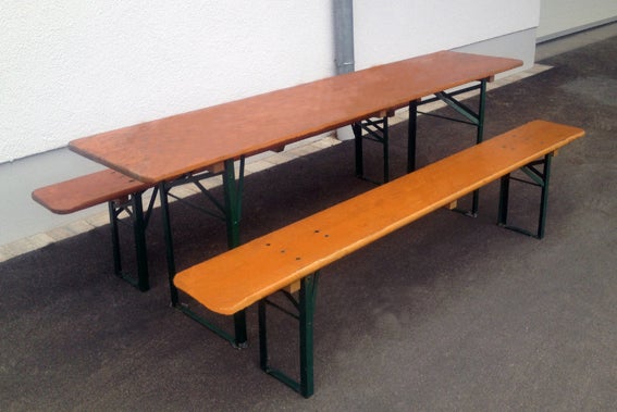 Bierzeltgarnitur basic