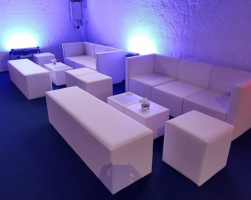 Loungebank weiß